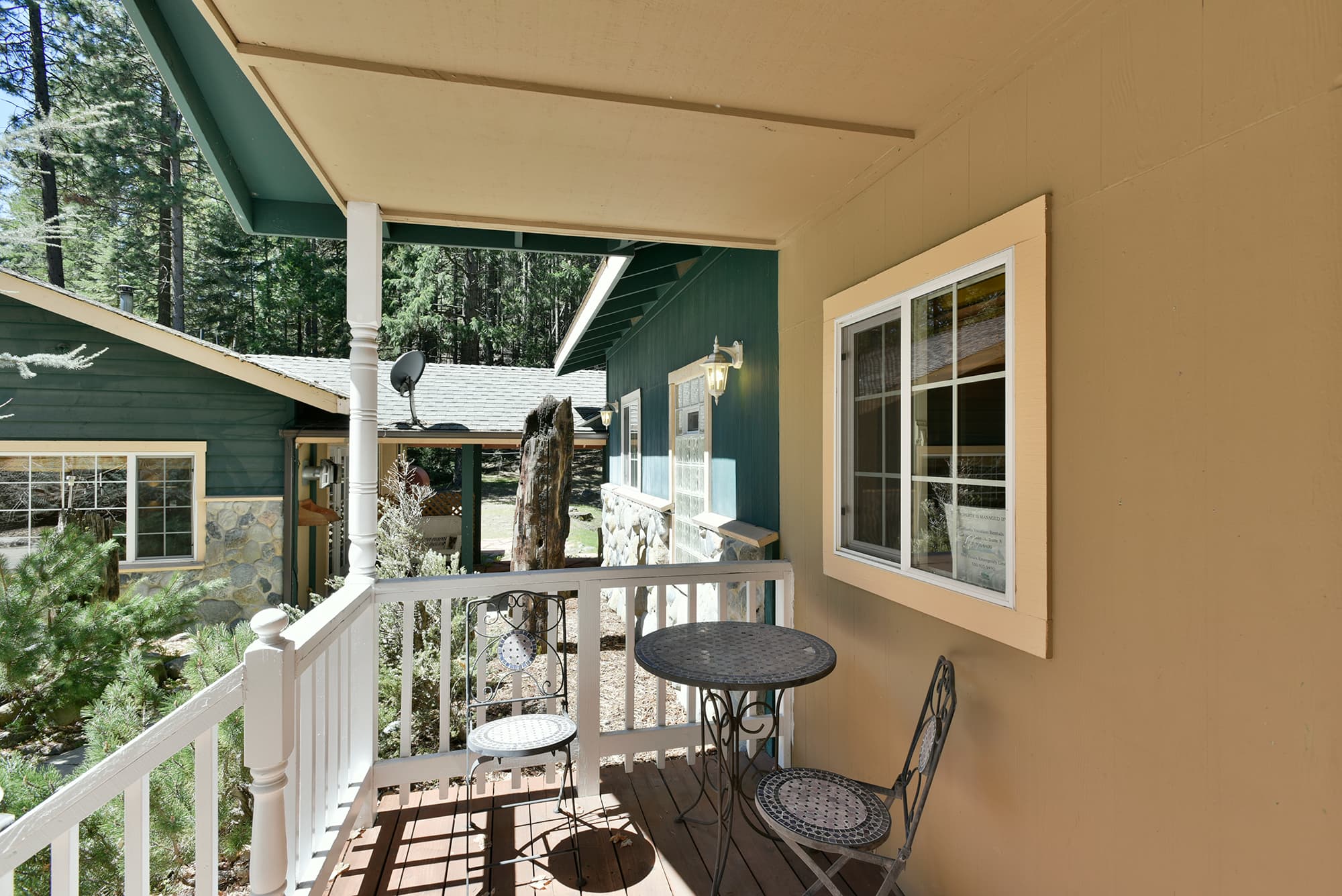 View to the breezway