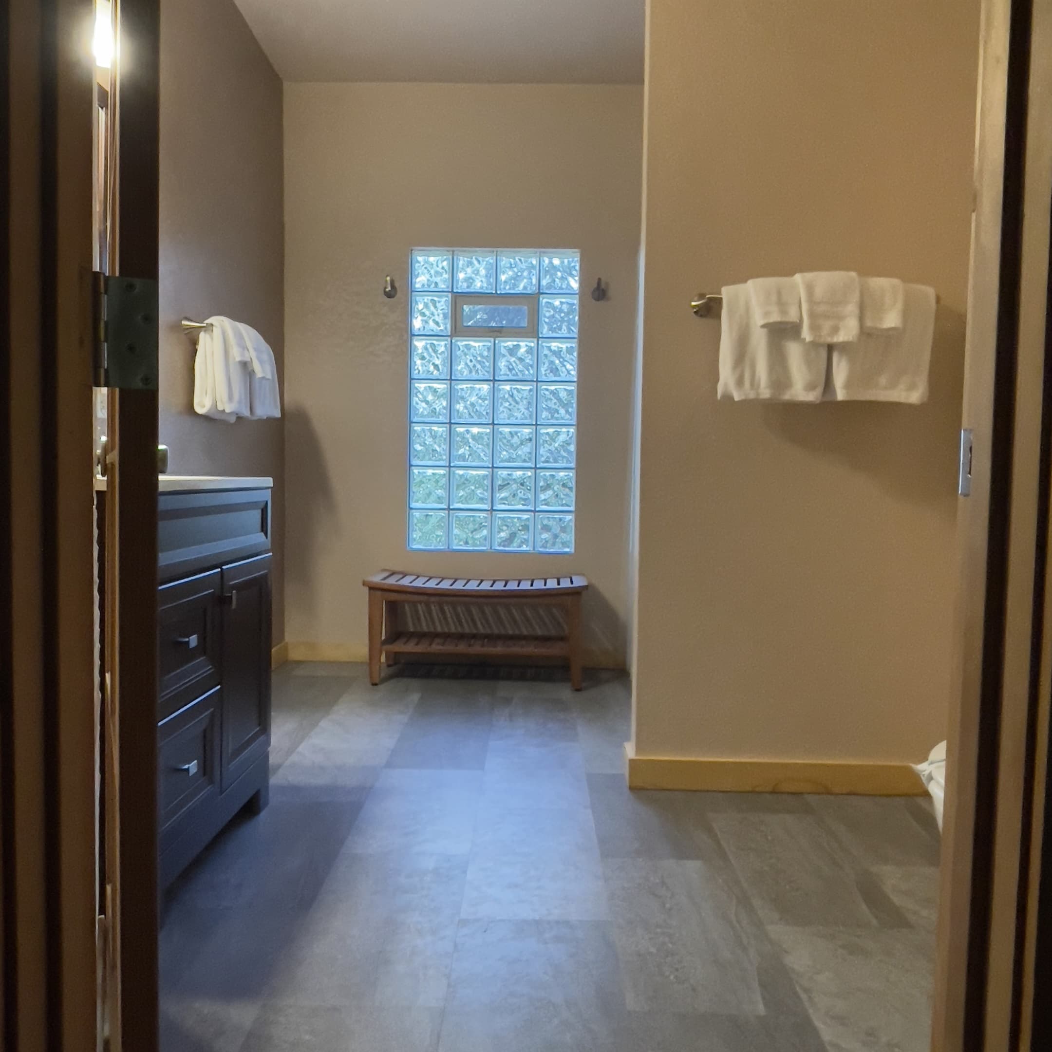Newly remodeled bathroom