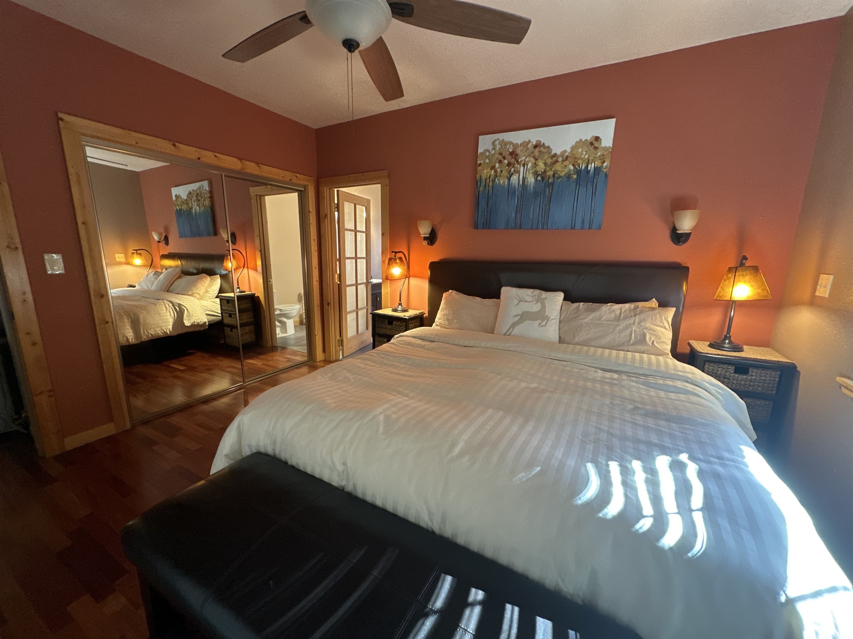 The bedroom