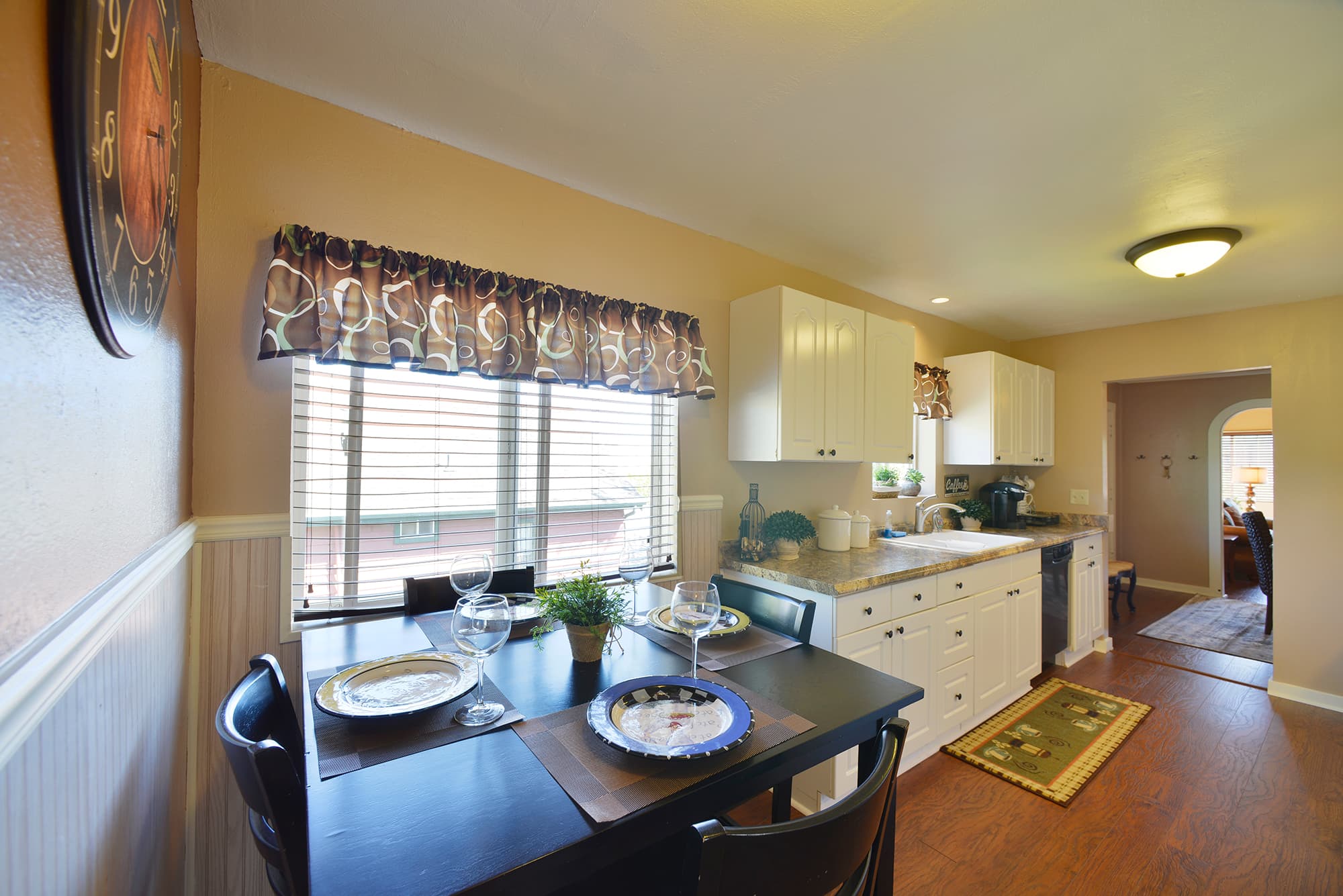 Breakfast table
