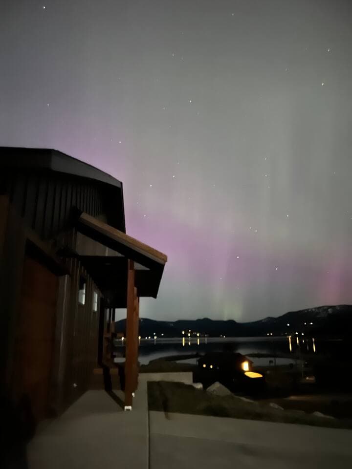 Northern Lights at Copper Cabin 
