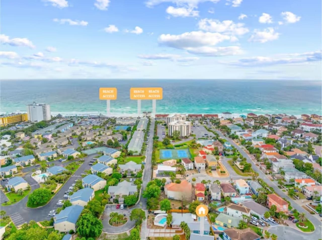 Plenty of beach access options available **the closest are private and we are usually able to procure the gate codes from the neighboring HOA**