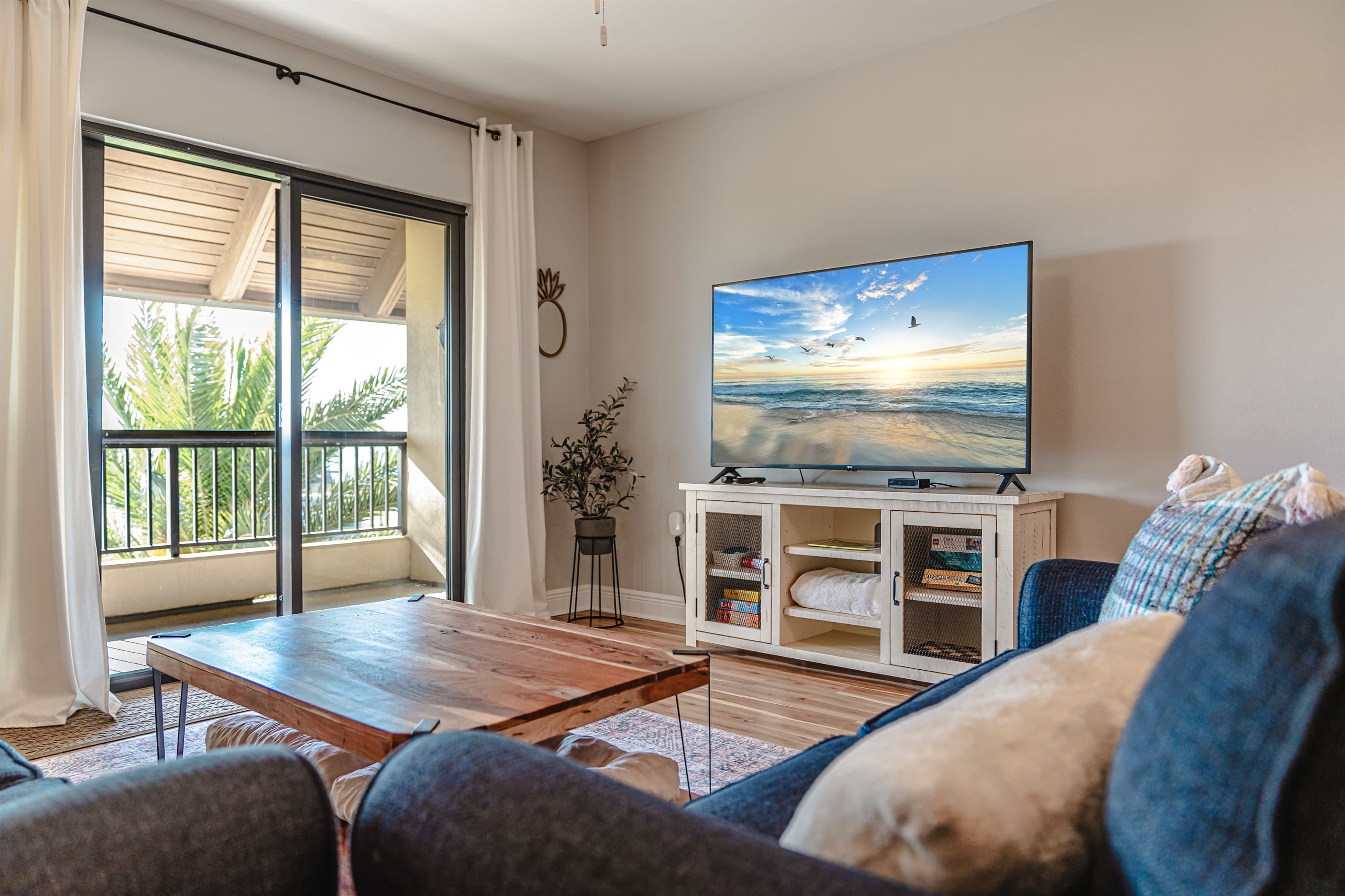 65" HD Smart TV -- gather for movie night