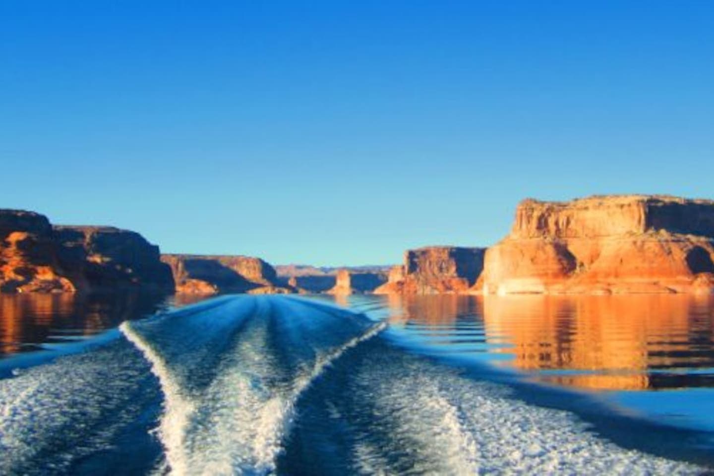 Boating on Lake Powell!