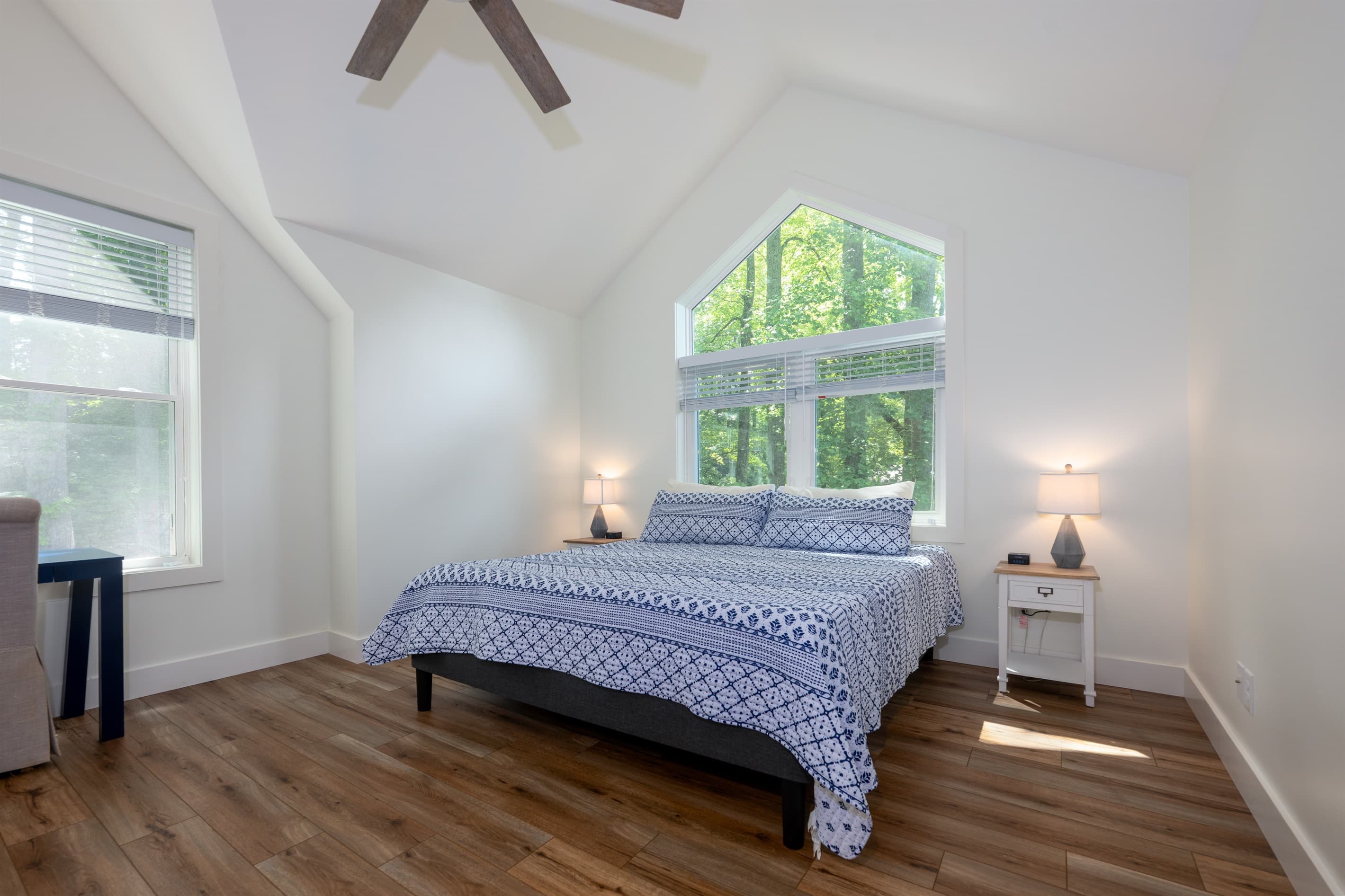 Primary bedroom- Upstairs, King Bed, En Suite