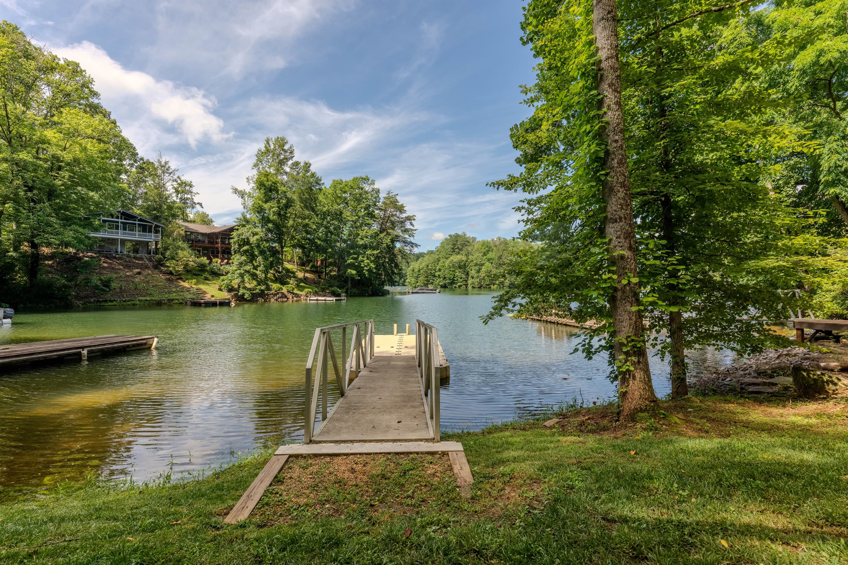 Private dock to Lake Santeetlah