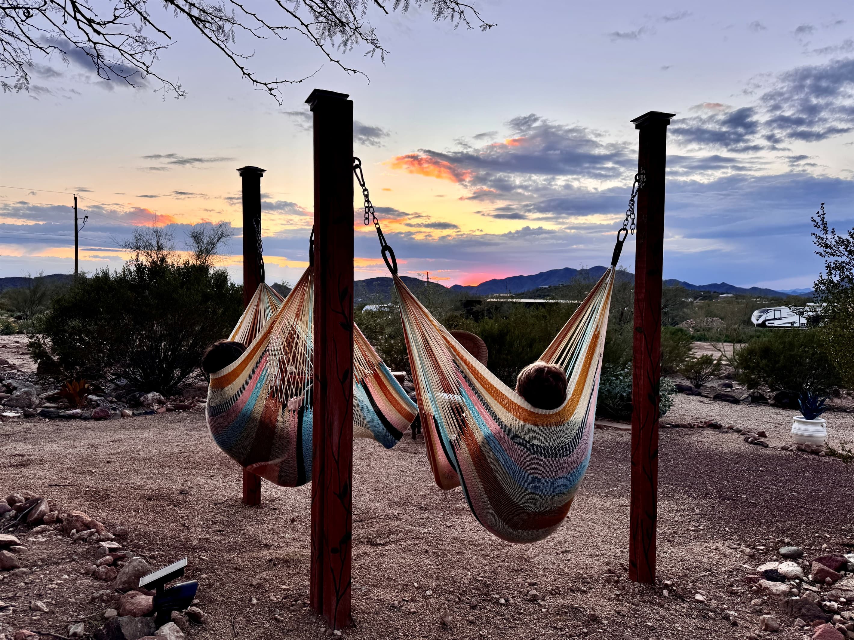 Our Yellow Leaf hammock chairs are like sitting in a hug. Easier to get in and out of than traditional hammocks and an "oh so comfortable" smooth knit for hours of relaxing.