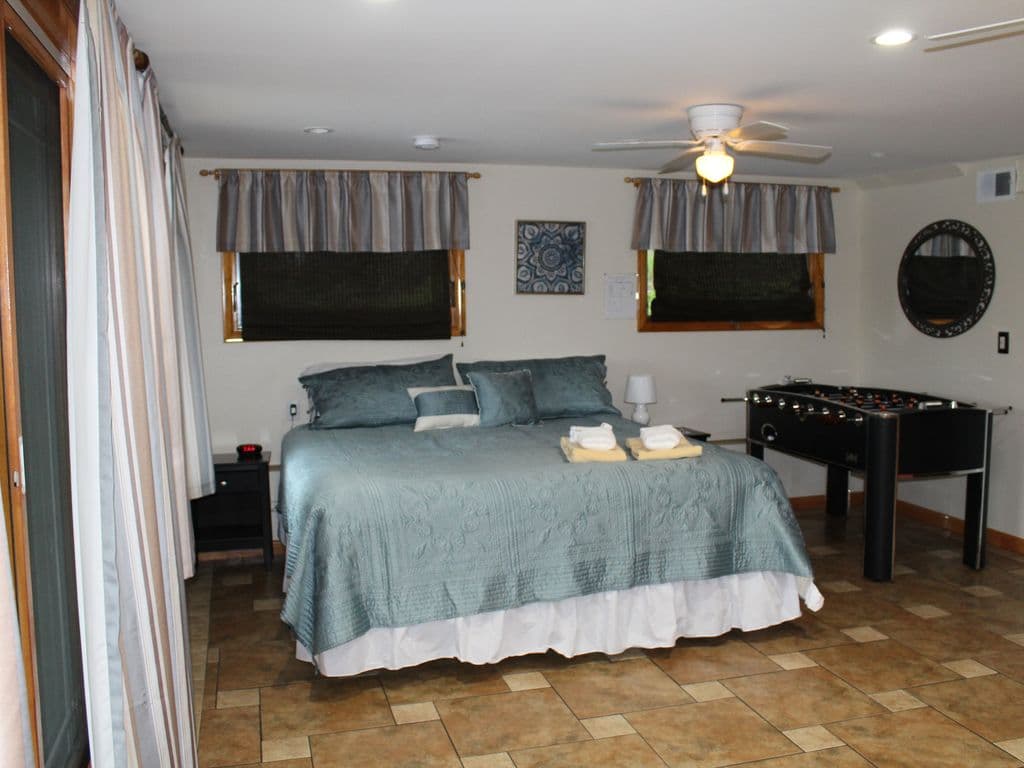 King Bedroom with Wet Bar
