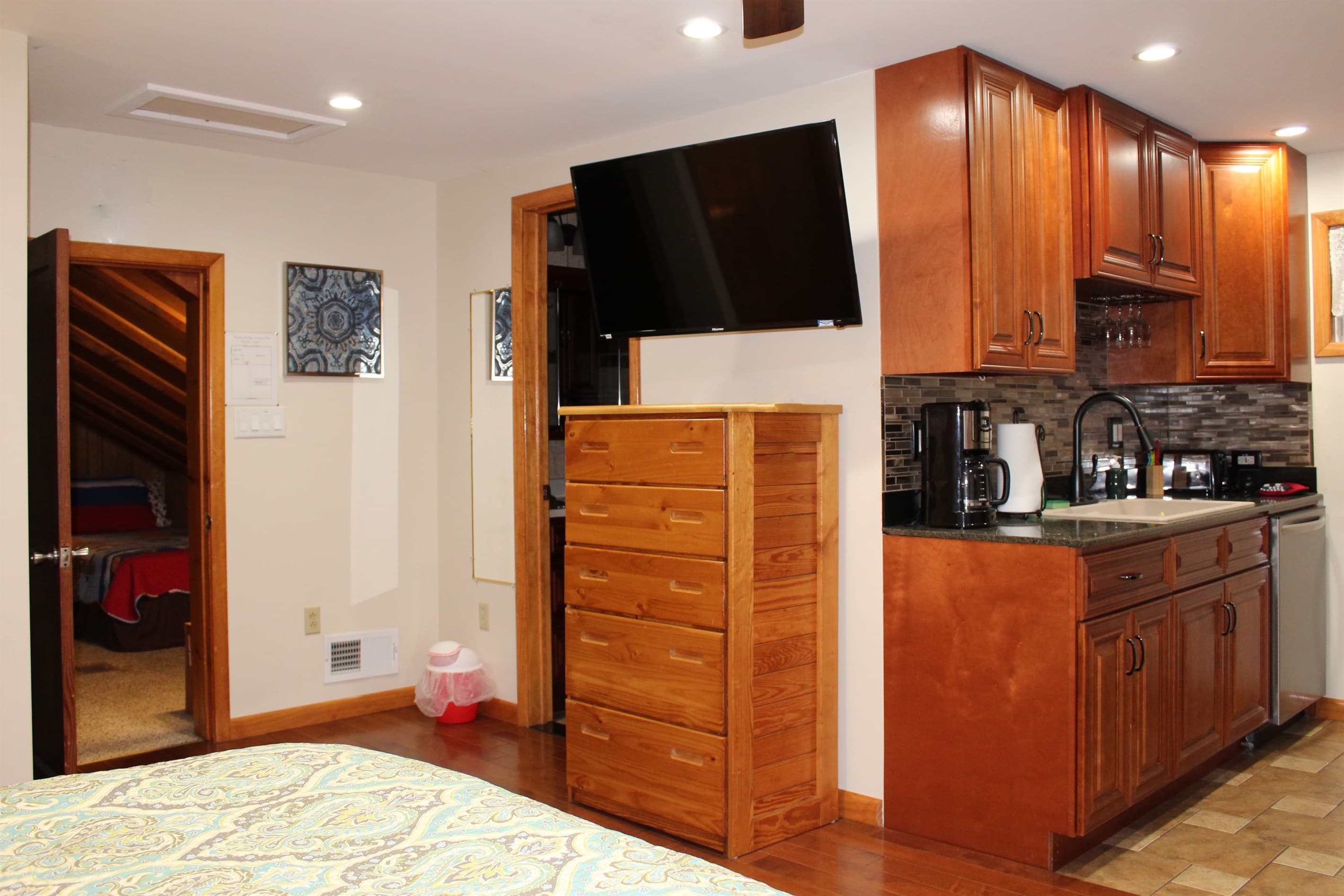 Spacious suite with adjacent twin bedroom, perfect for a family