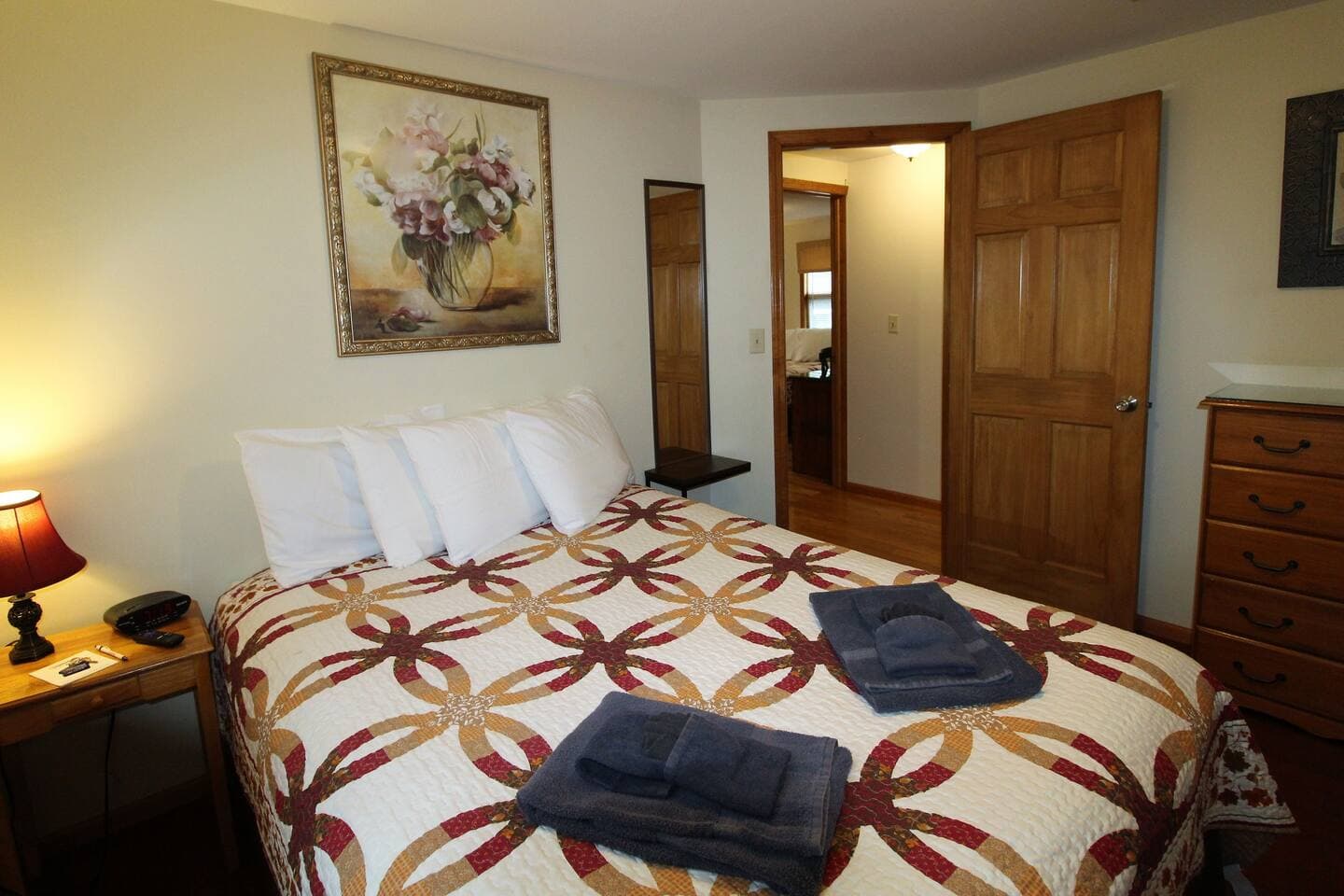 Bedroom #1 with queen bed