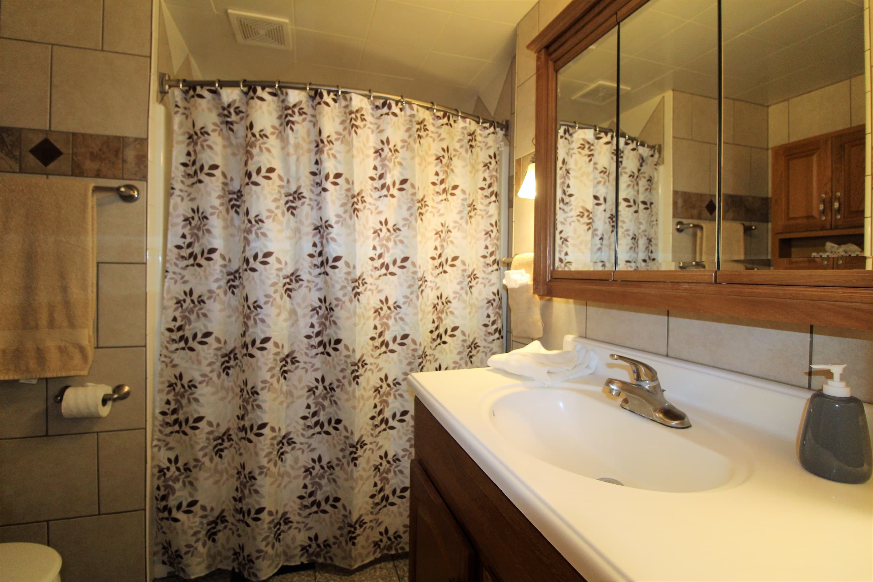 Bathroom #2 off main hallway