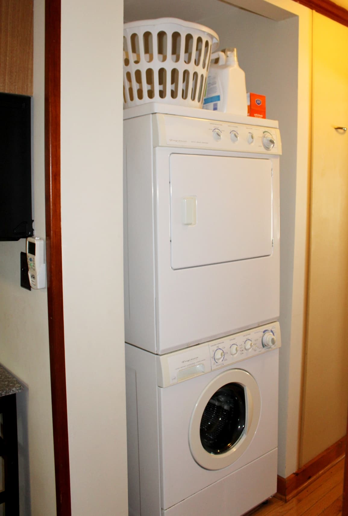Laundry area on main level