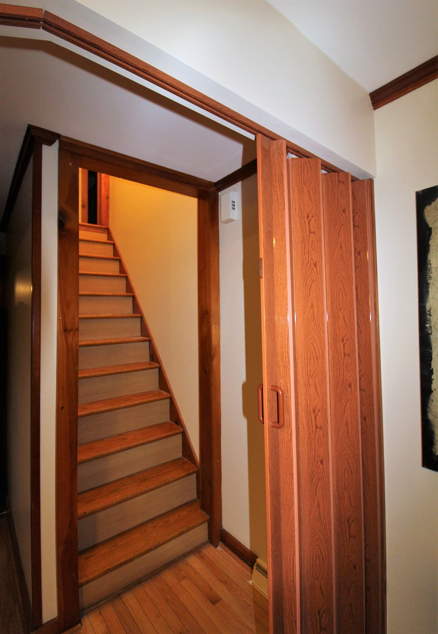 Sliding wall partition for Bedroom #5 