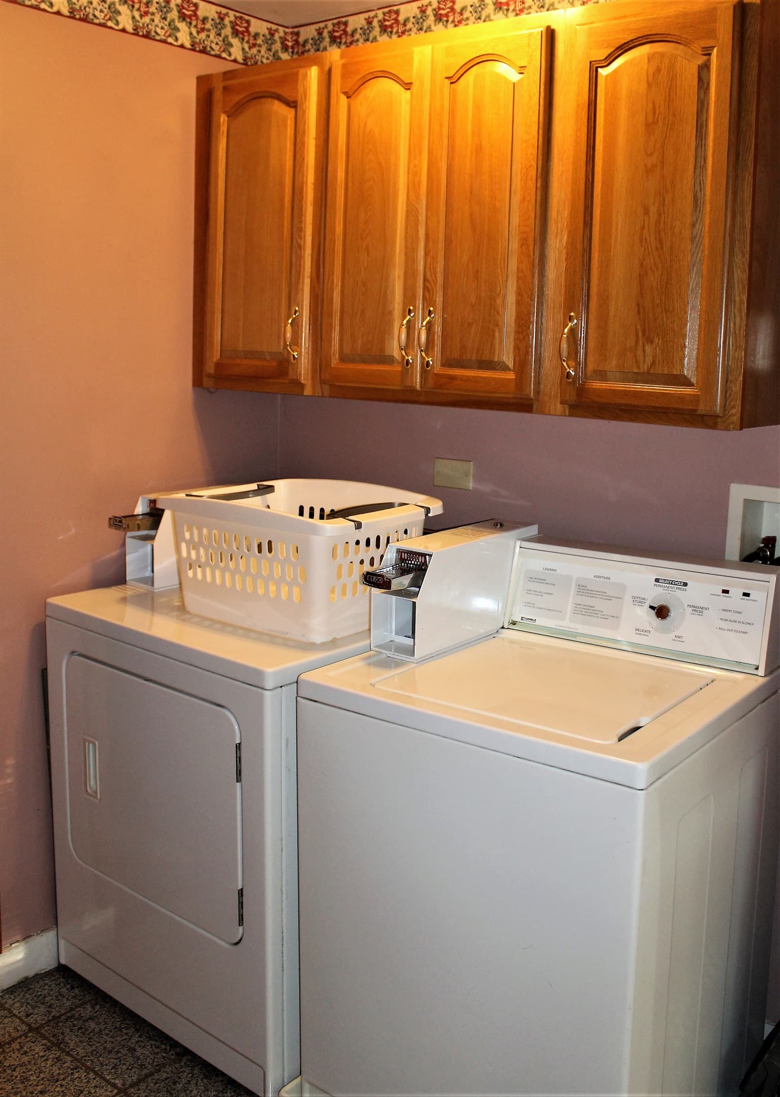 On premises laundry room (yes, they are coin op, but we provide the quarters, so laundry is FREE for our guests!)