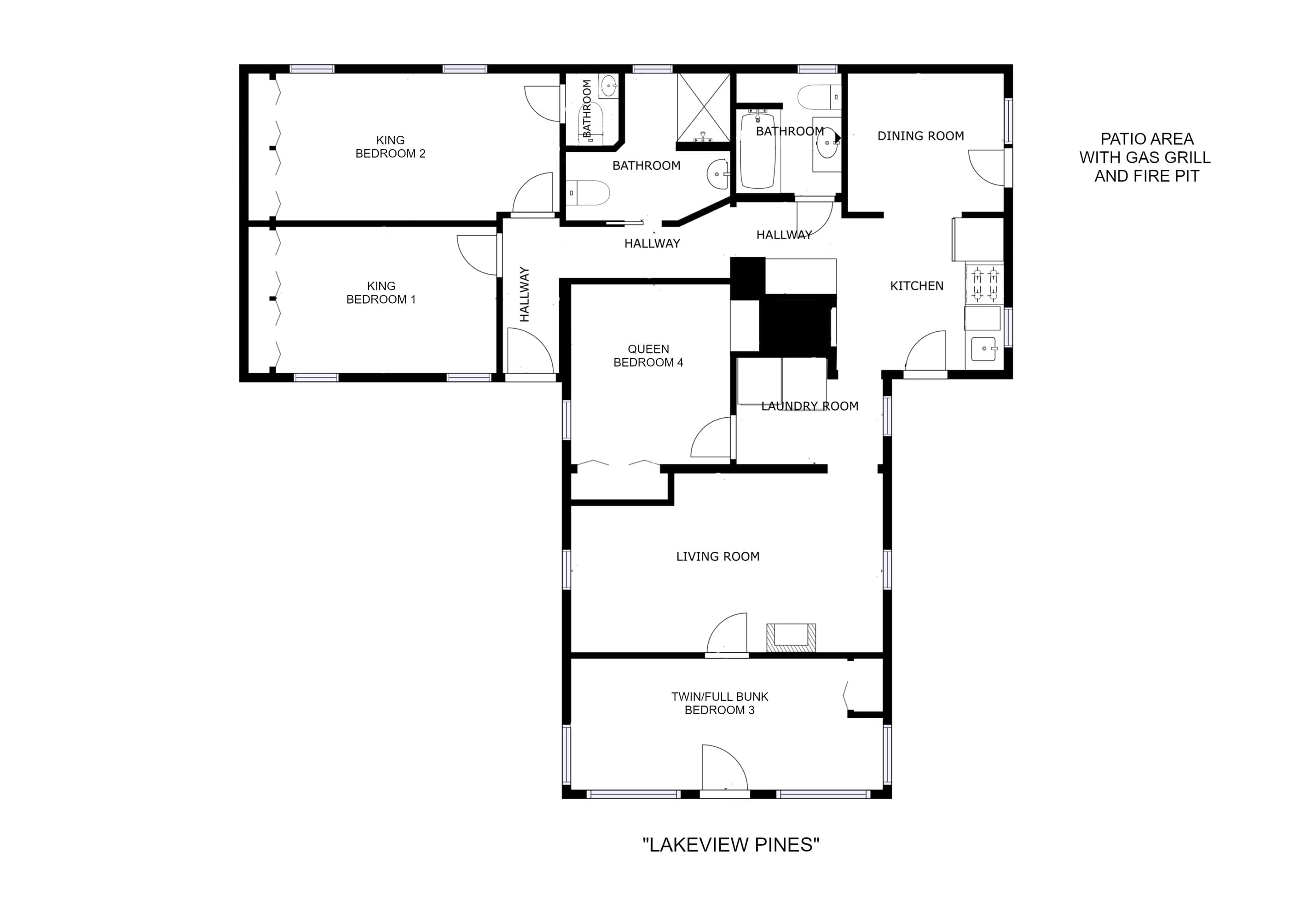 Lakeview Pines - Floor Plan
