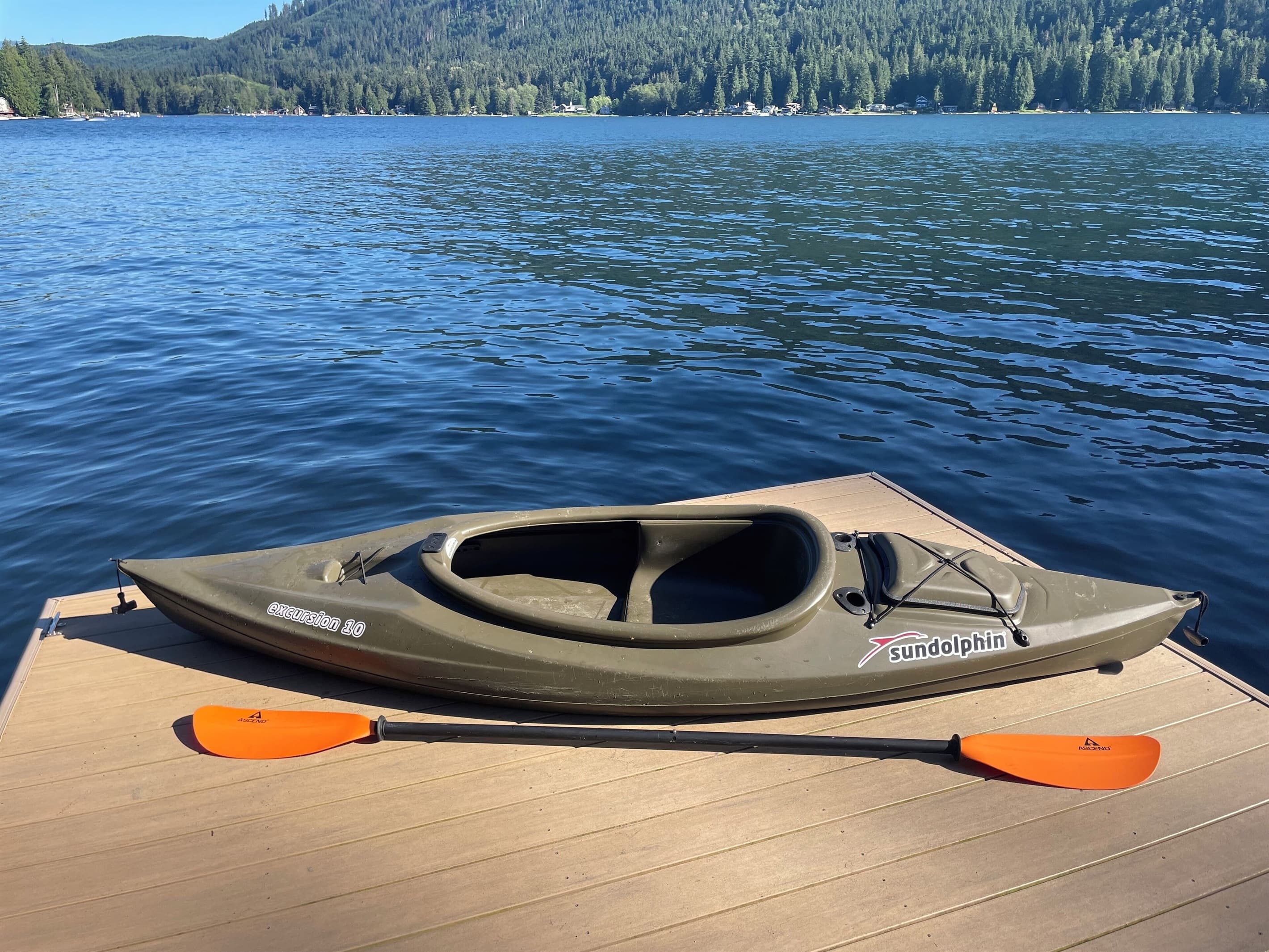Ten foot adult kayak