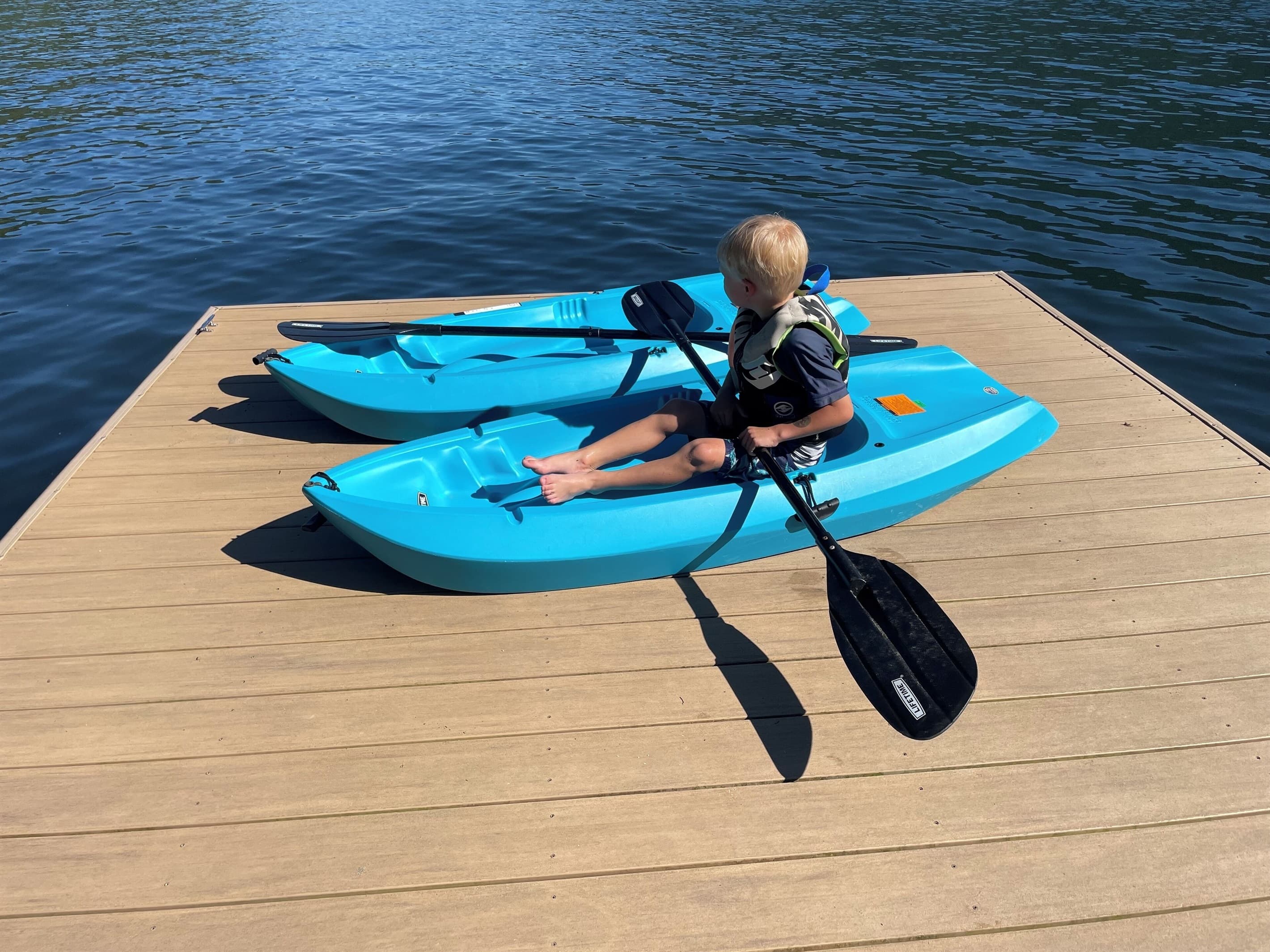Two kids kayaks (up to 130lbs)