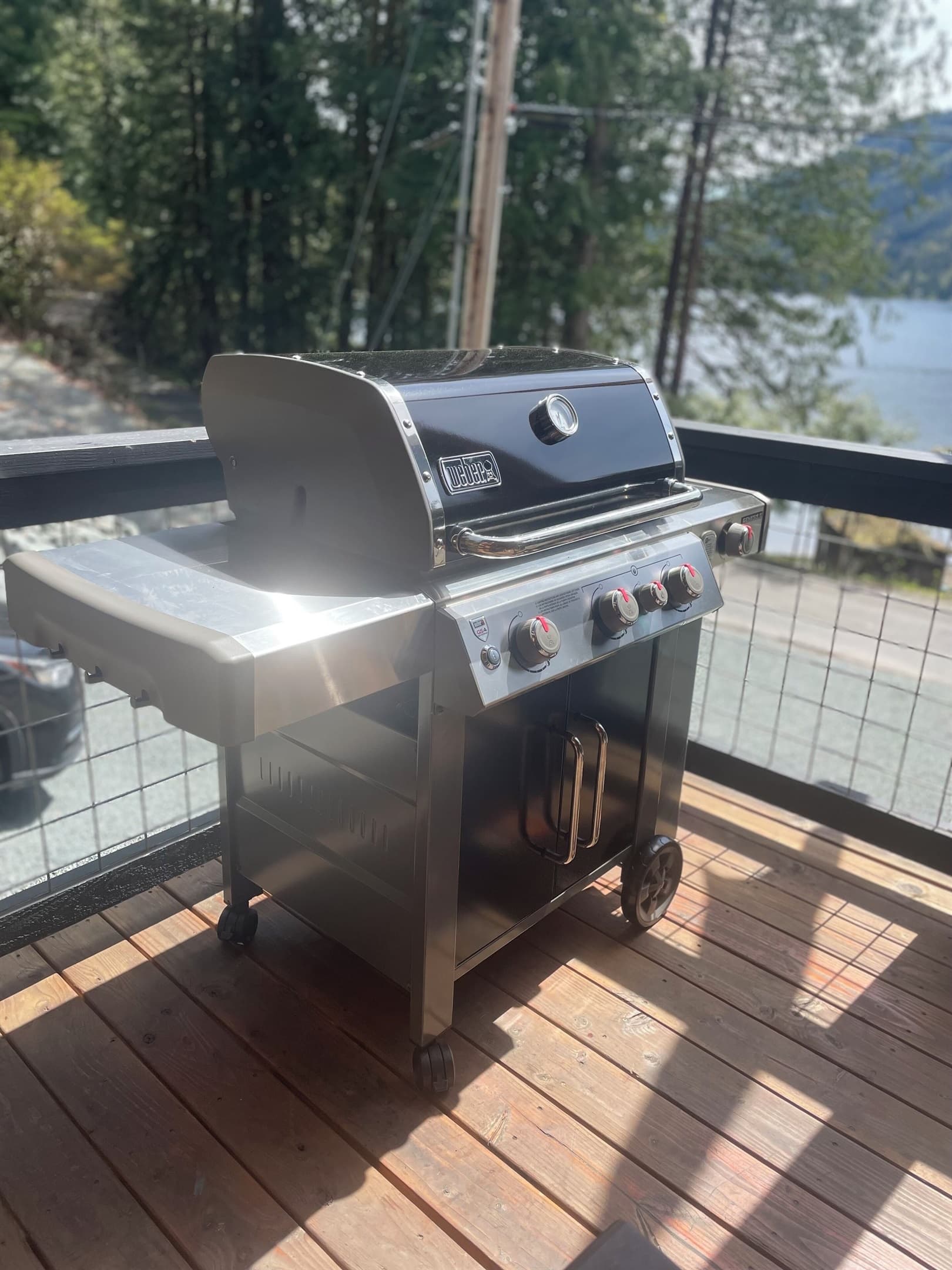 Weber grill that is easy to light and easy to use.