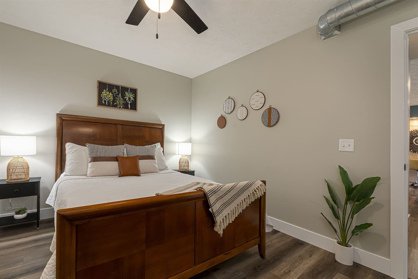 Lower Level bedroom- Queen