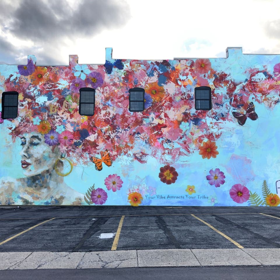 Marion Mural District- just up the road