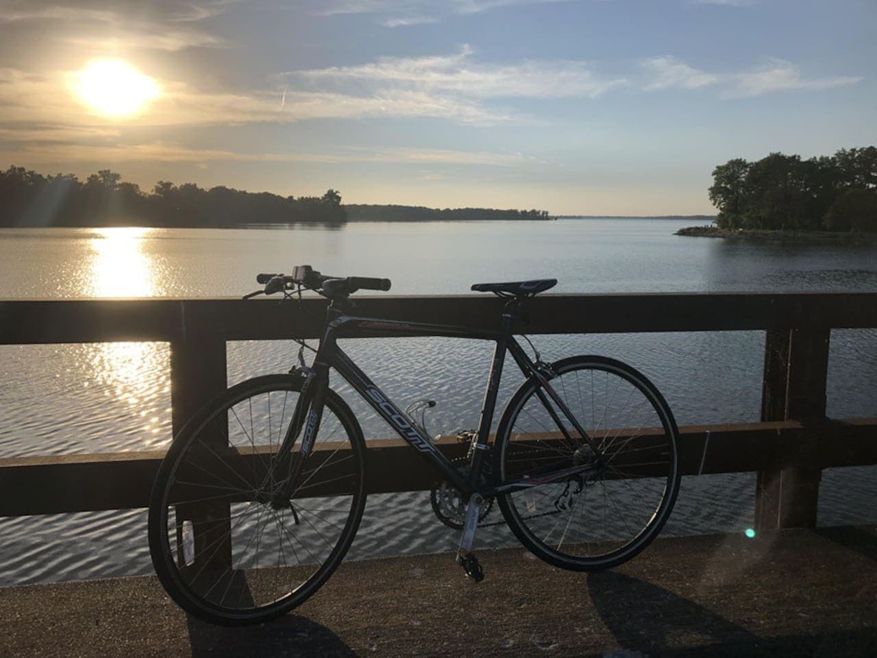 Crab Orchard Wildlife Refuge for biking, running and wildlife viewing