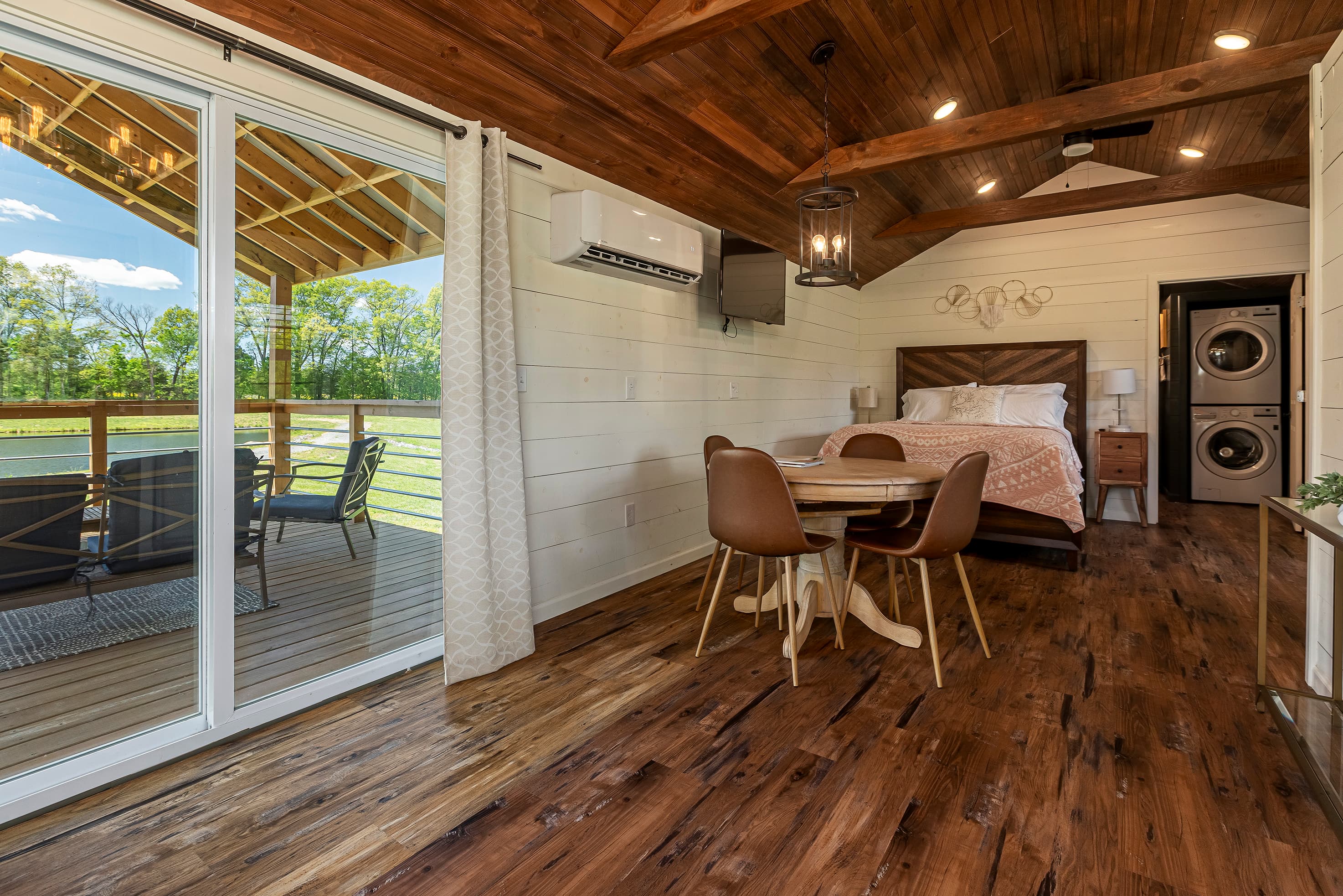 Spacious cabin layout