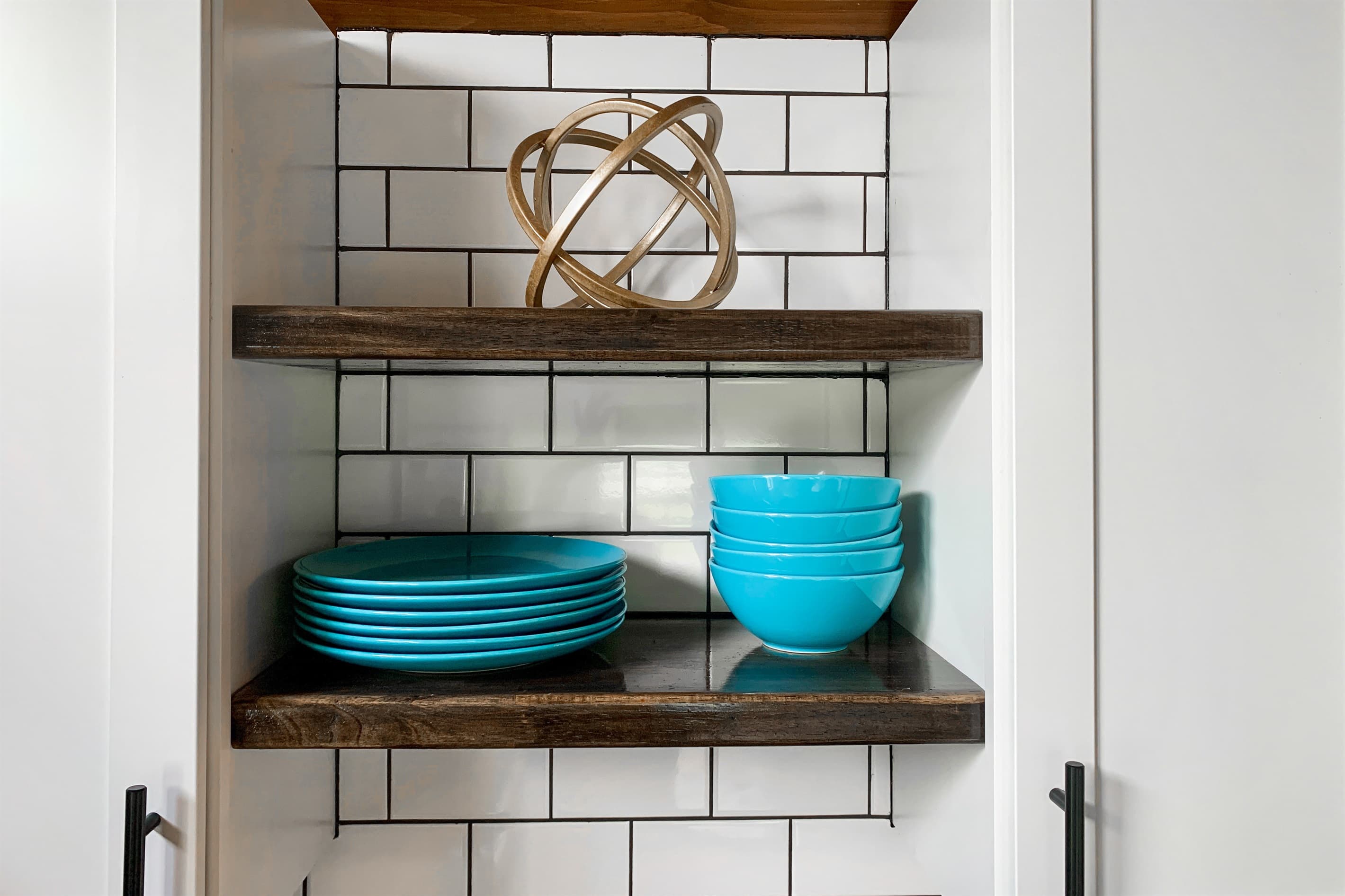 Fully stocked kitchen