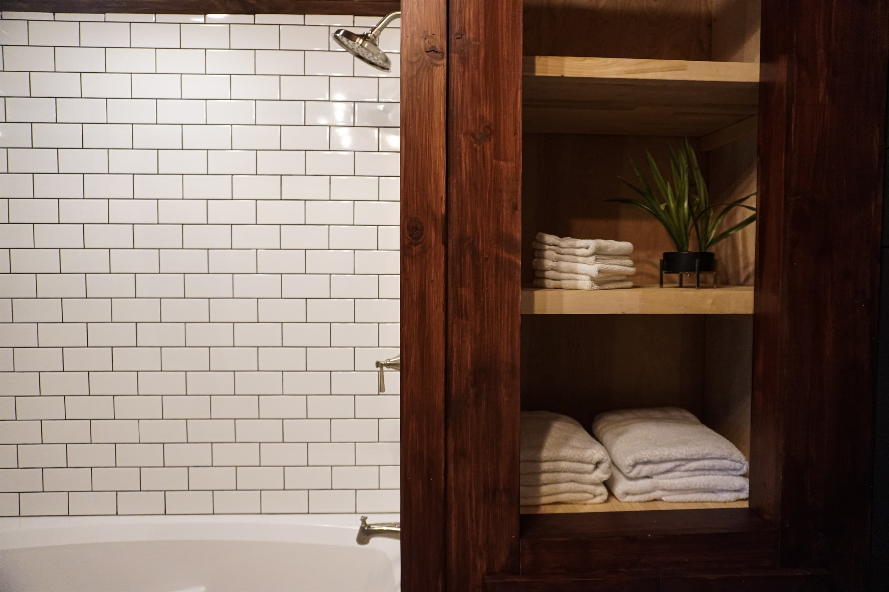 Towels provided
