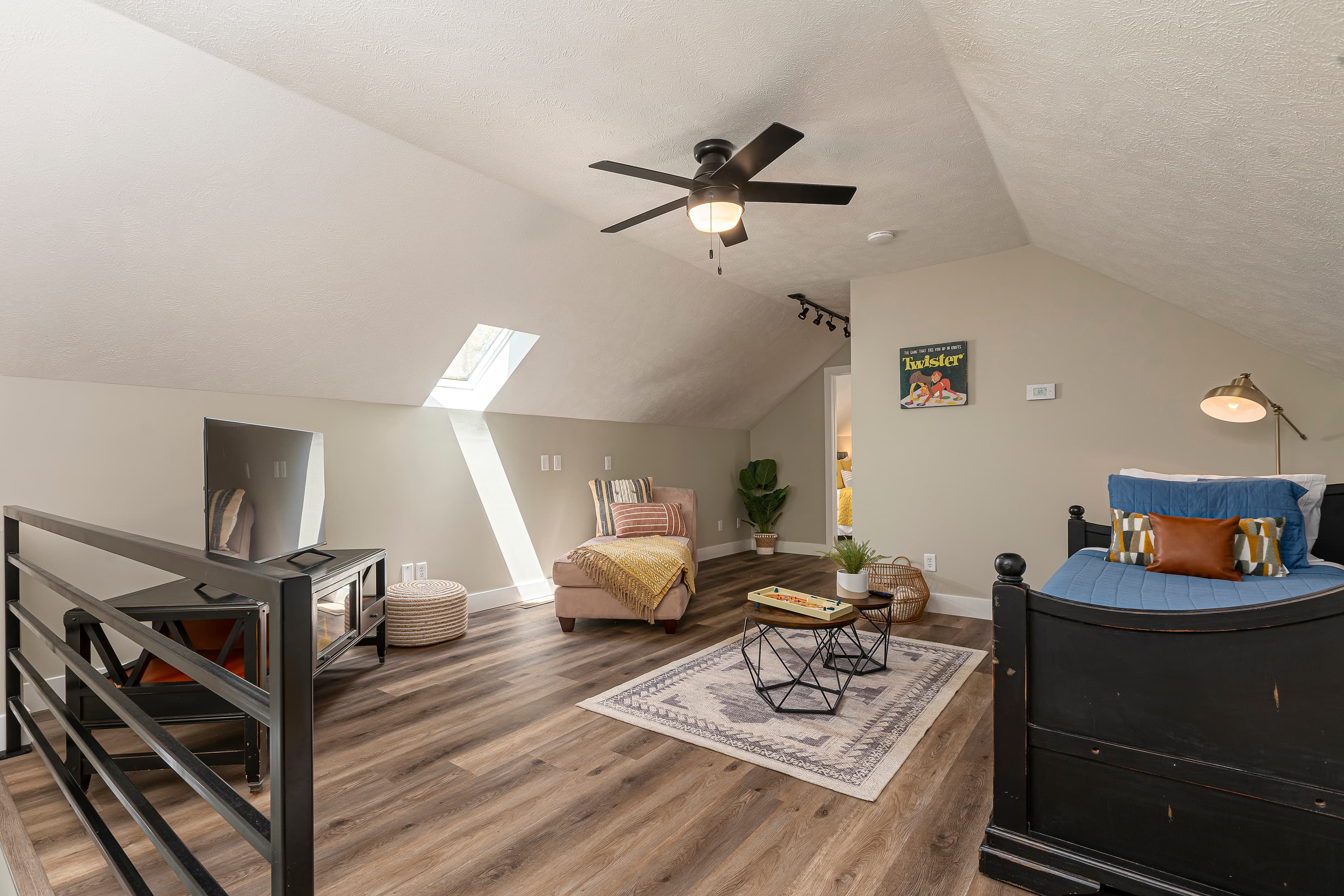 Upstairs layout