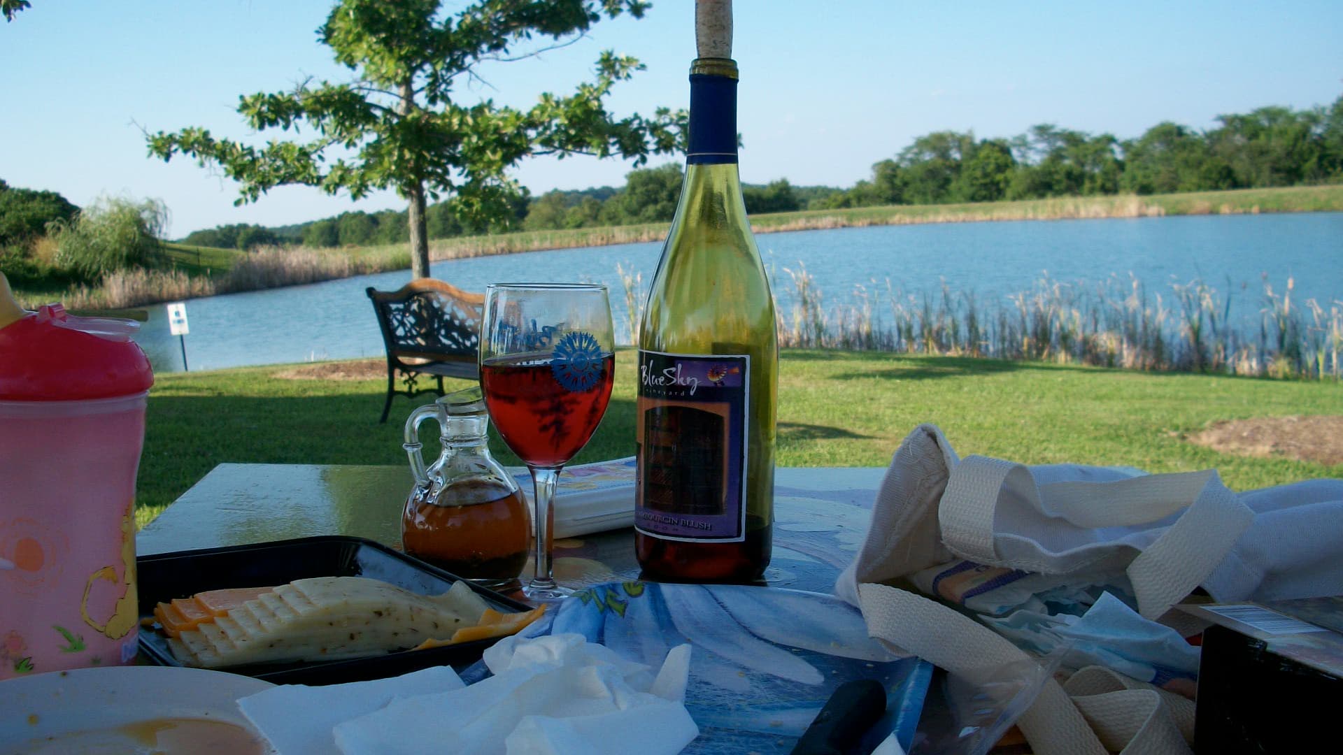Enjoy the nearby wineries 