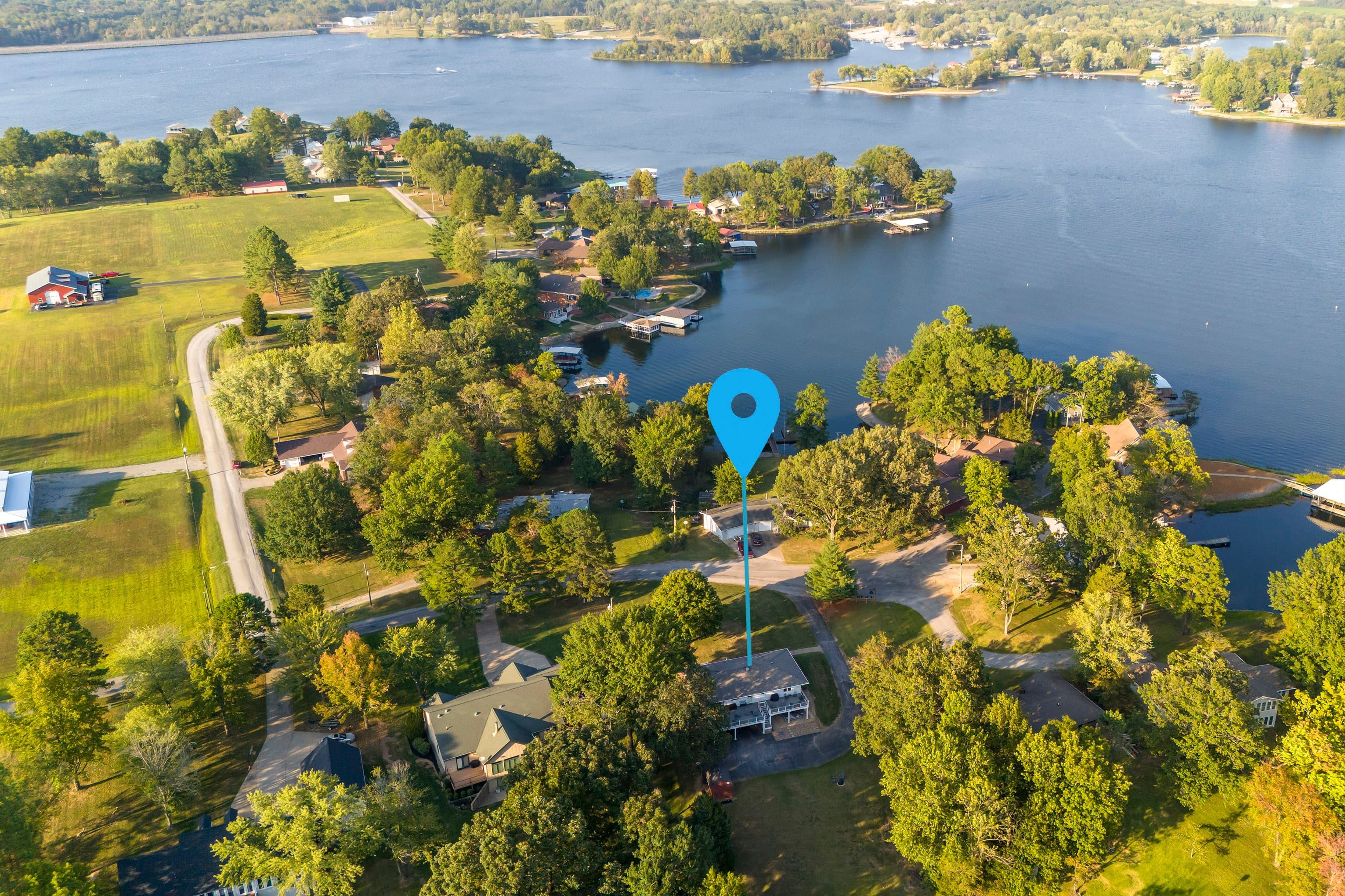Beautiful Golf Course subdivision