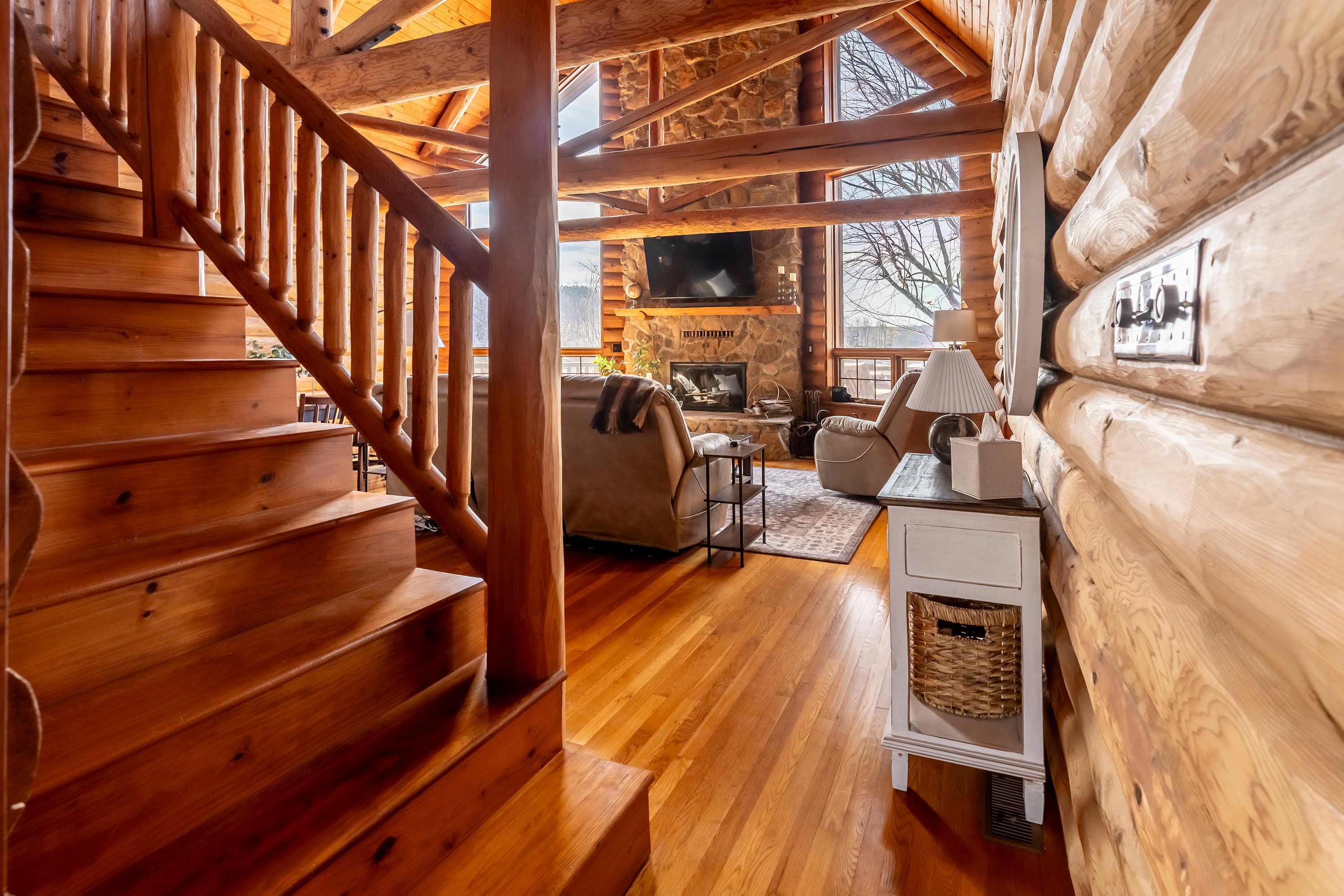 Natural like throughout home