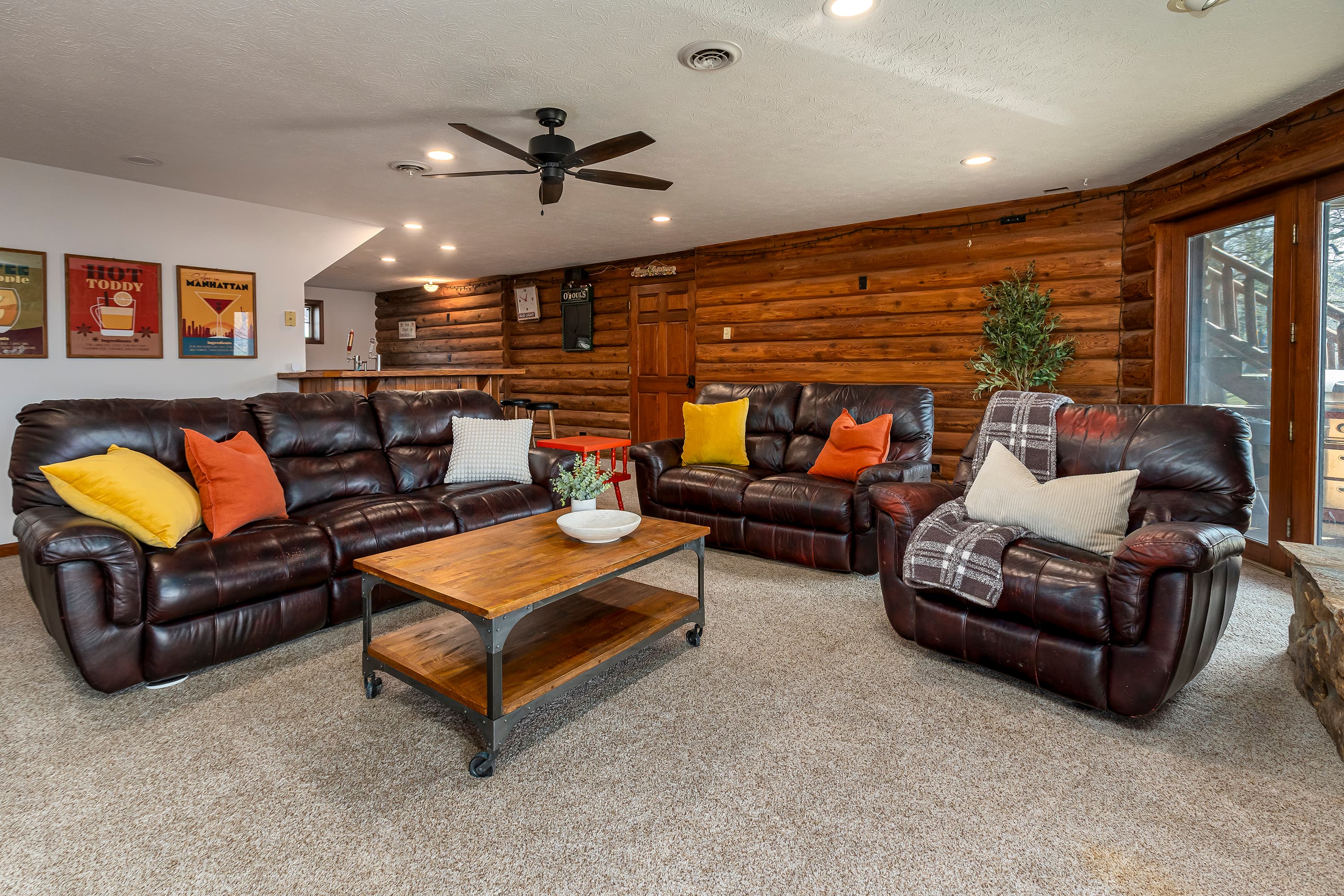 Plenty of seating for all