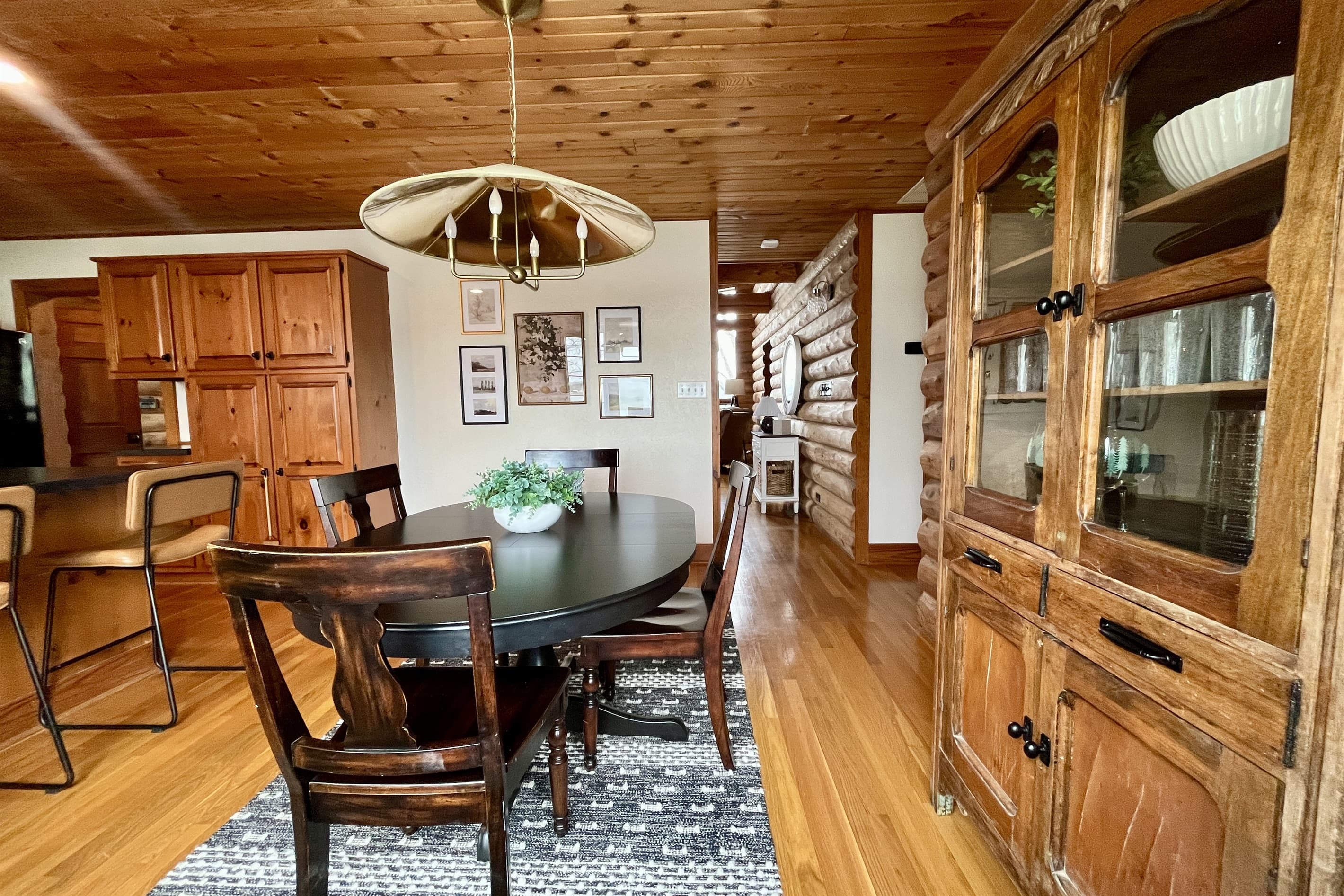 Additional seating in kitchen