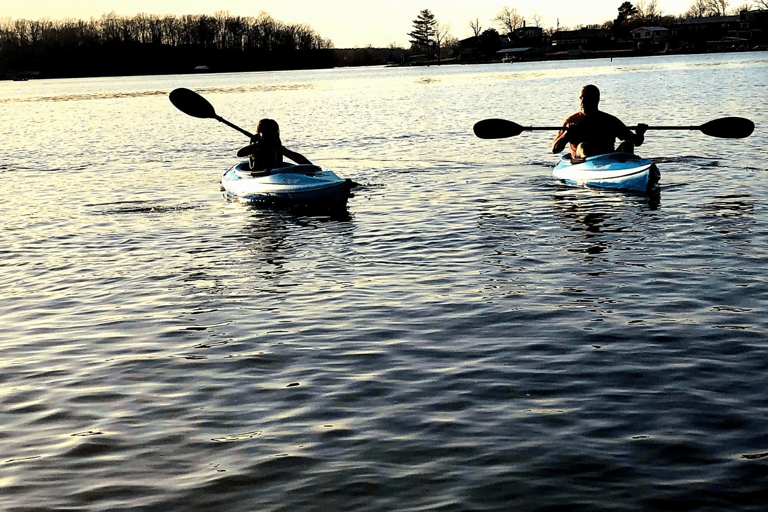 Kayak on Lake of Egypt