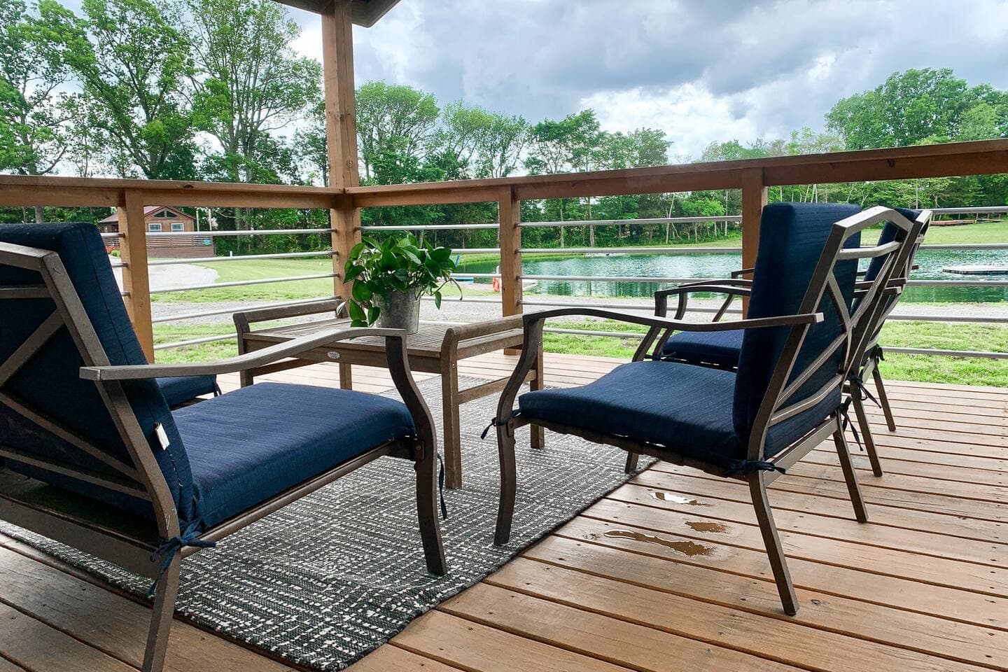 Outdoor seating