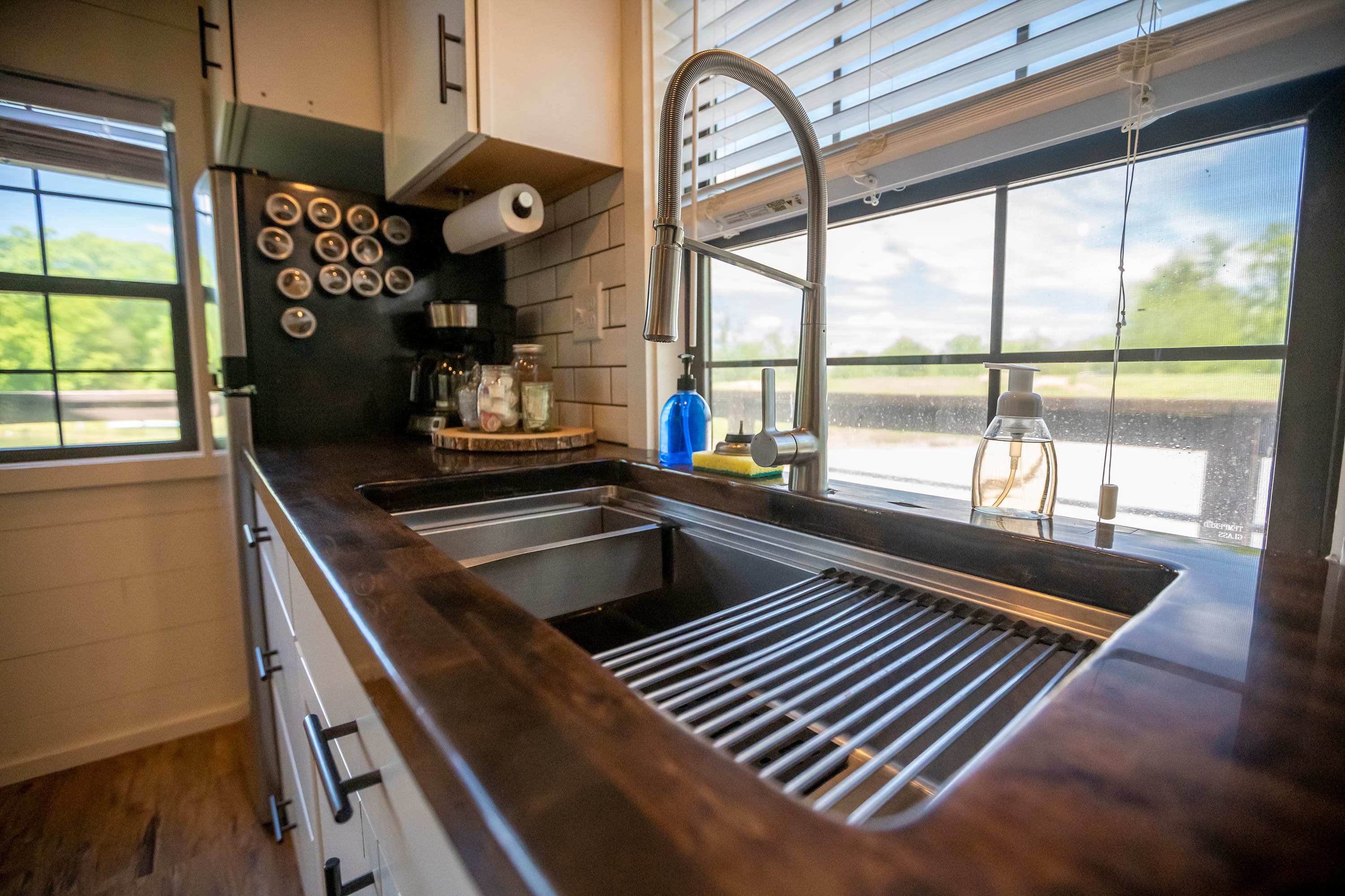 Kitchen window view 
