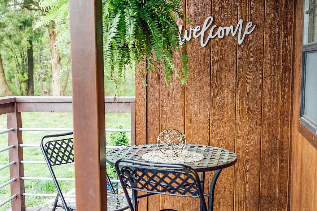 Outdoor seating