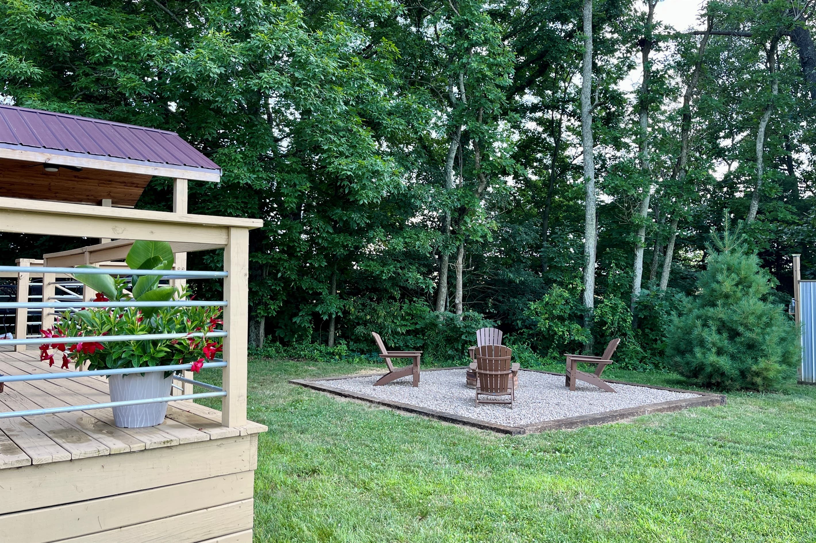 Fire pit location