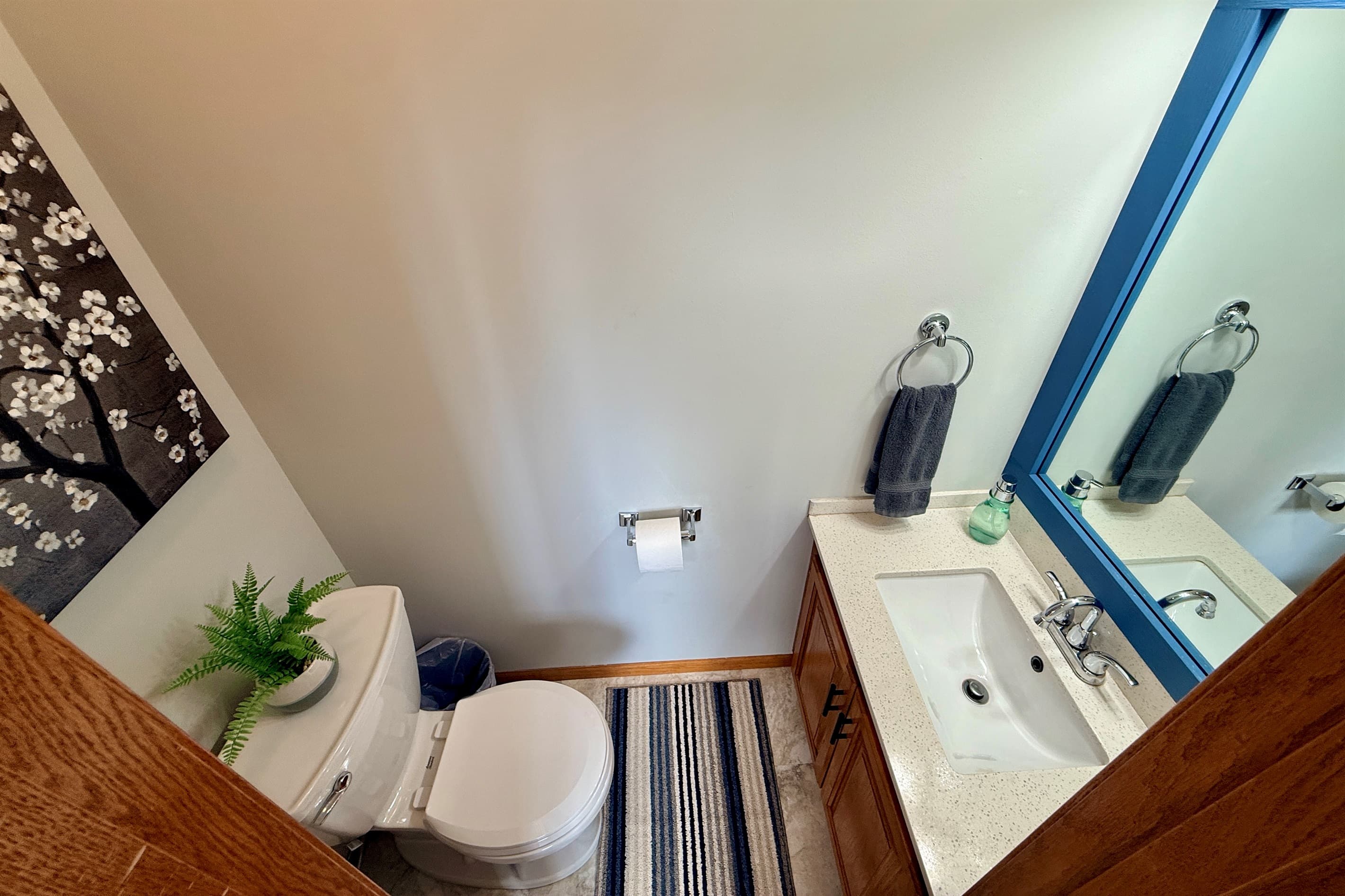 Half bath on main level