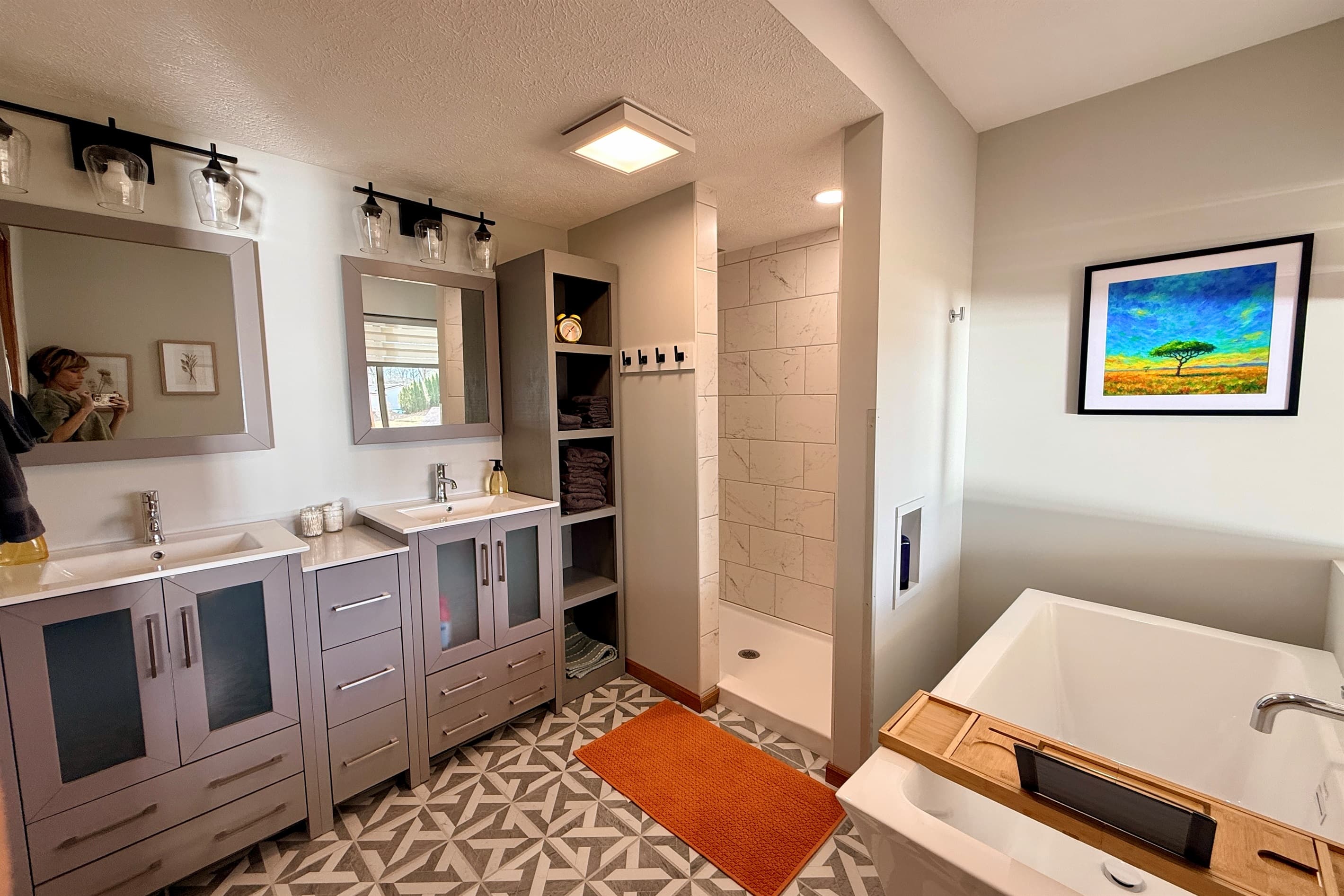 Master bathroom