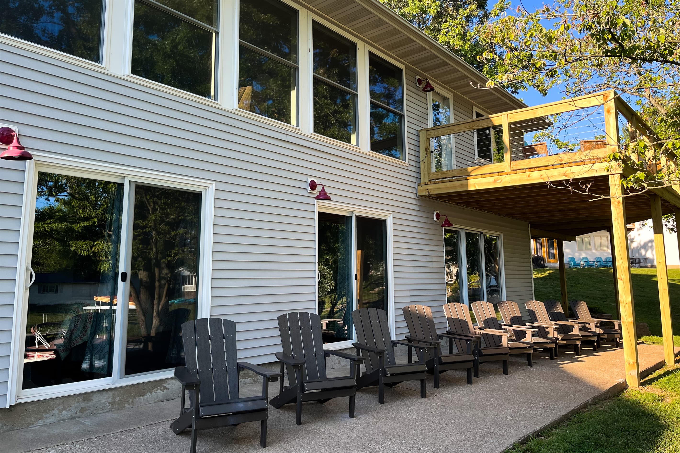 Outdoor chairs for the fire pit or patio