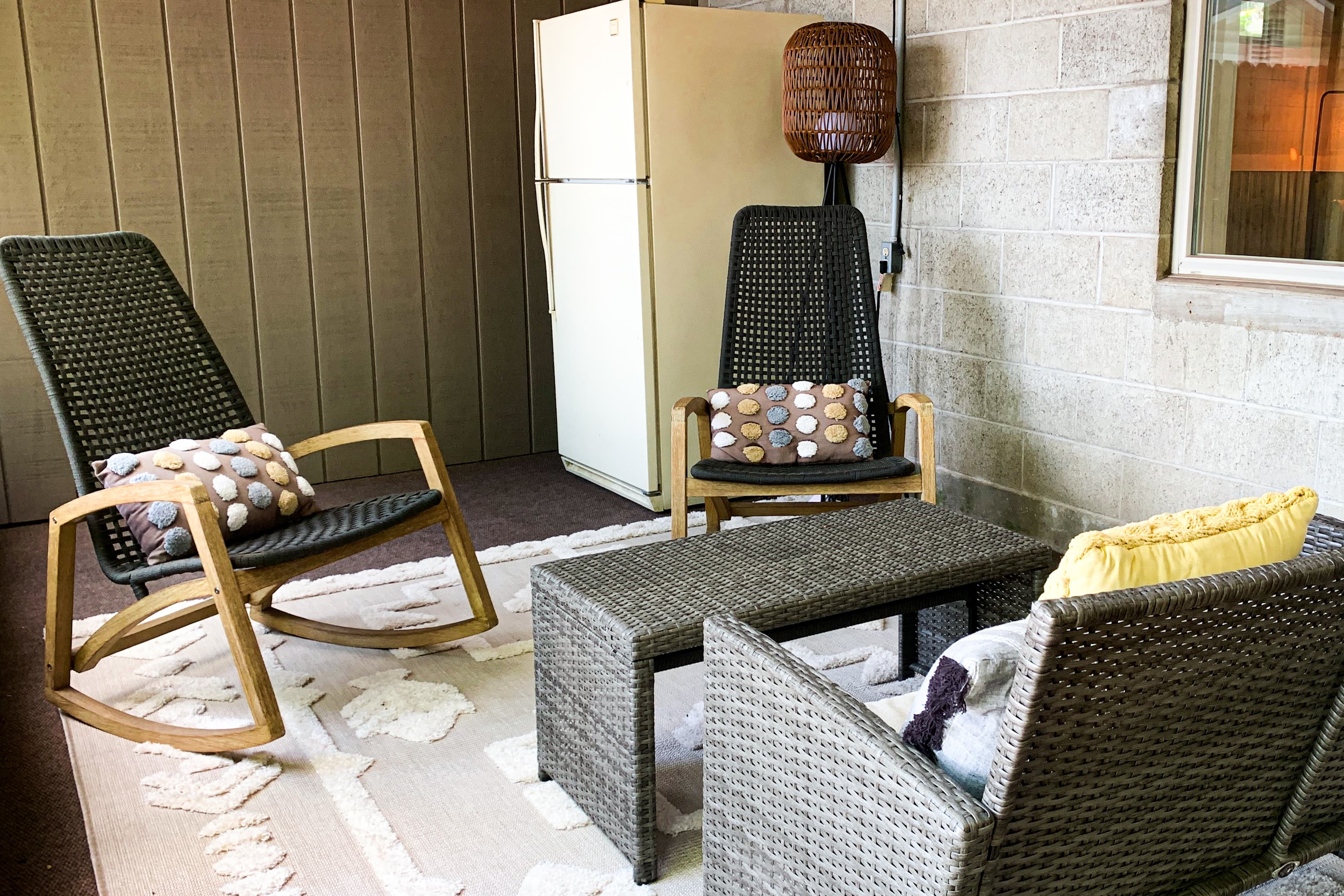 Additional porch seating