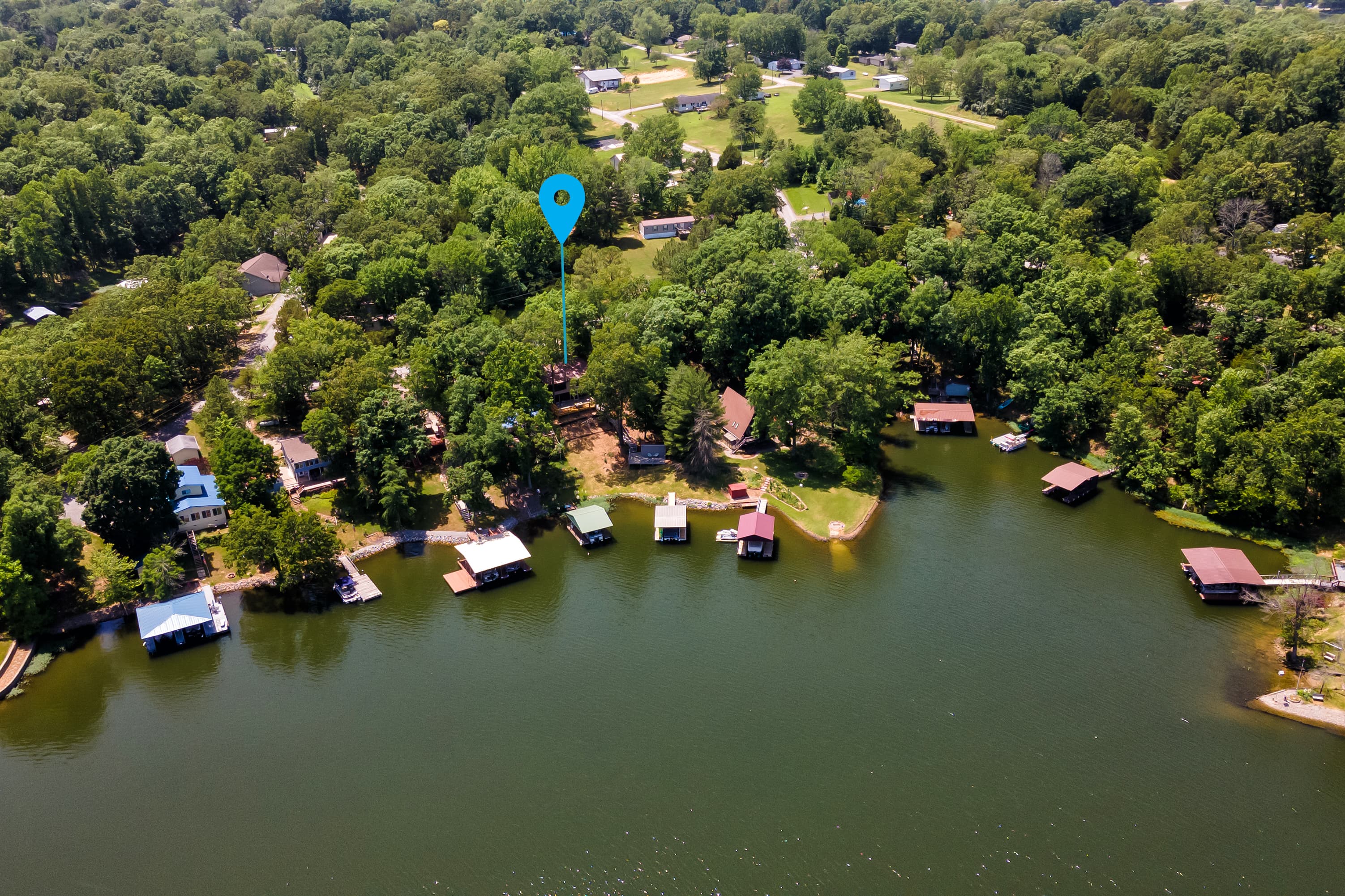 Aerial property view 