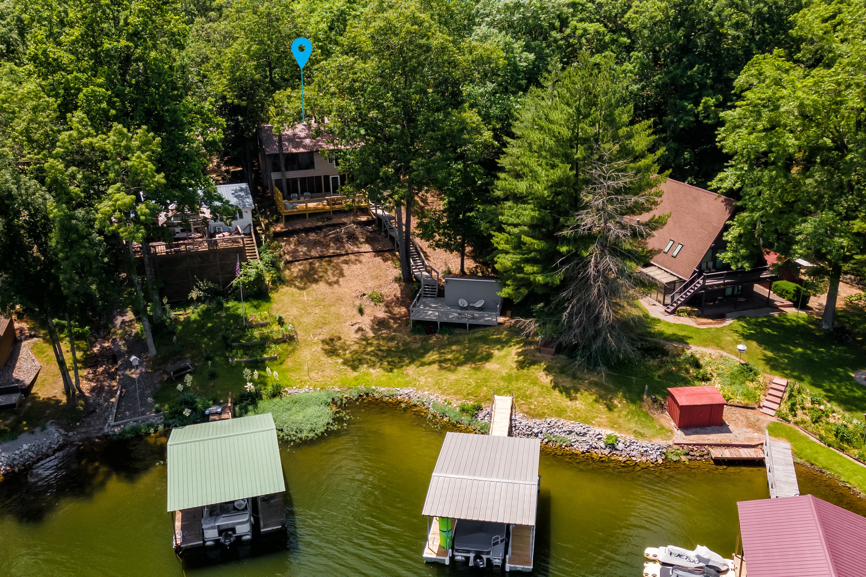 Aerial property view 