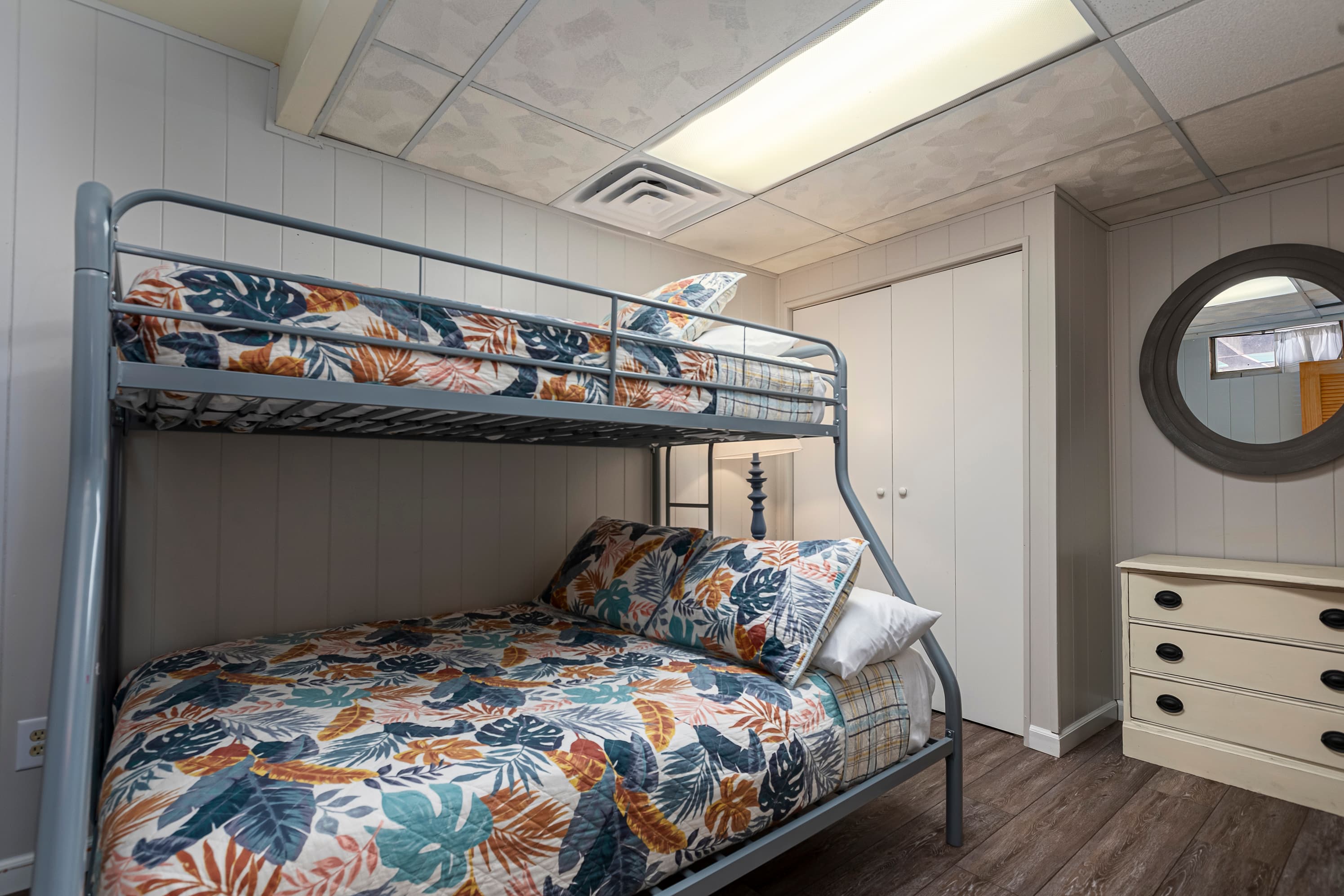 Lower Level twin over full bed