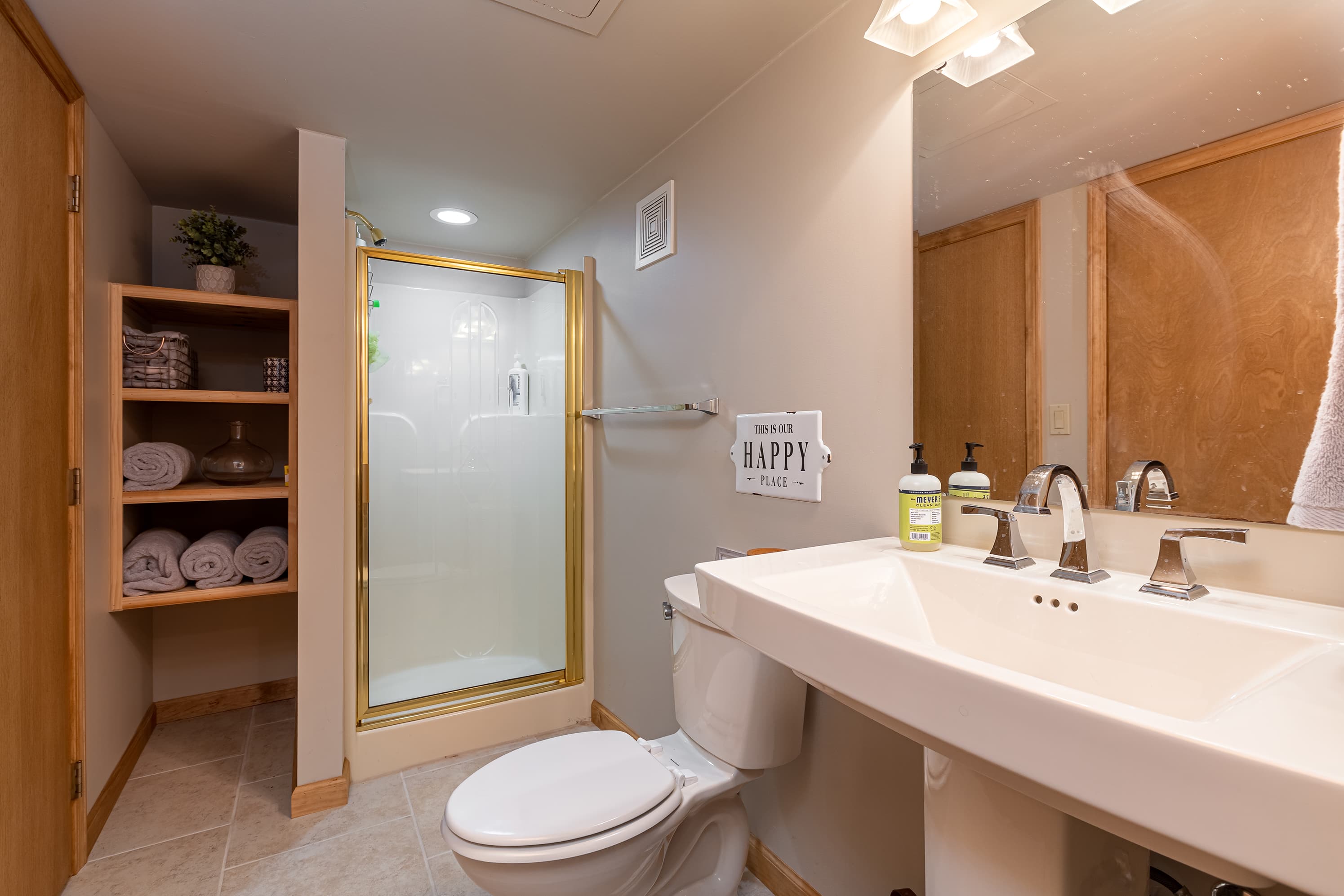 Lower level bathroom 3 