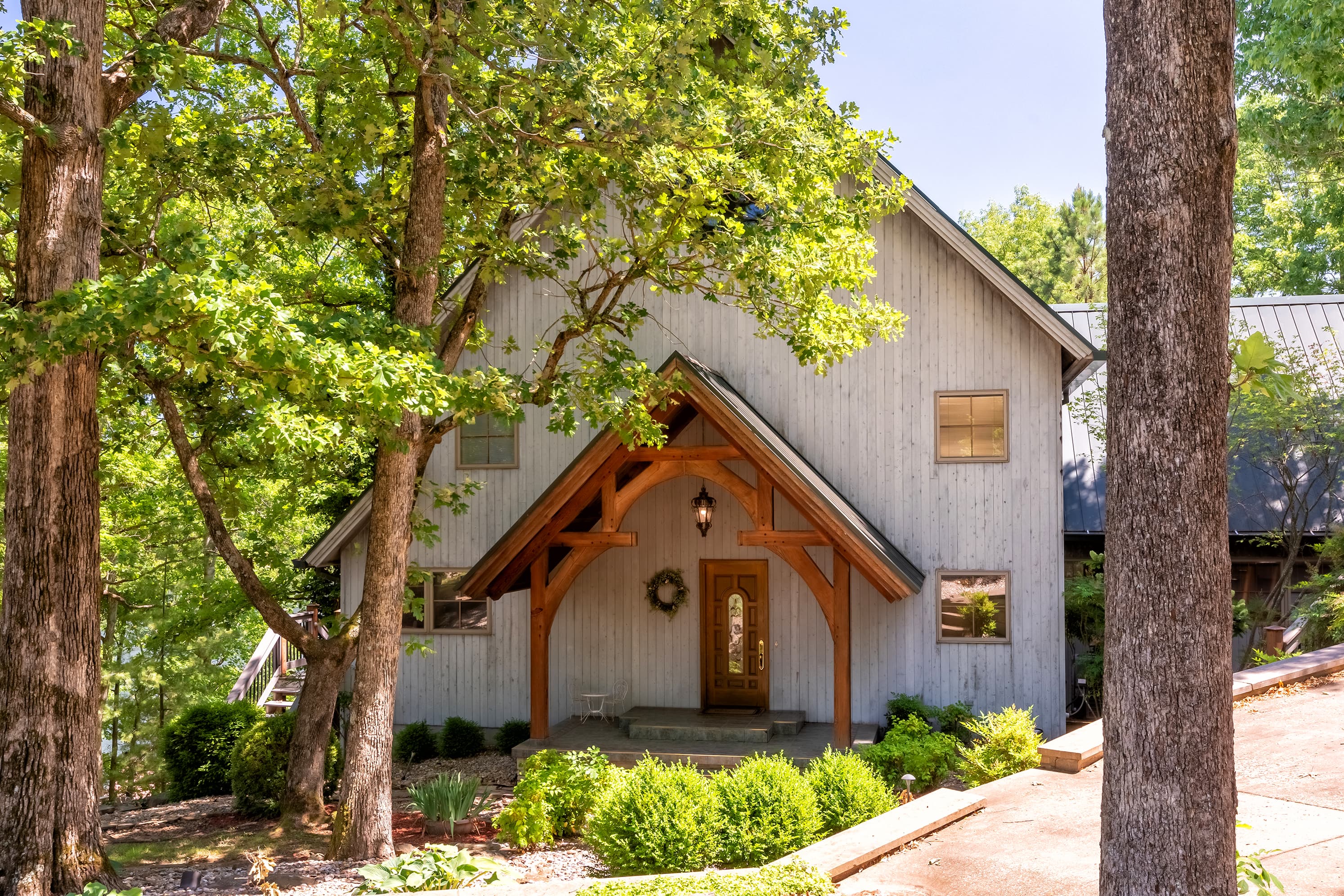 State of the art timber craftsman home 