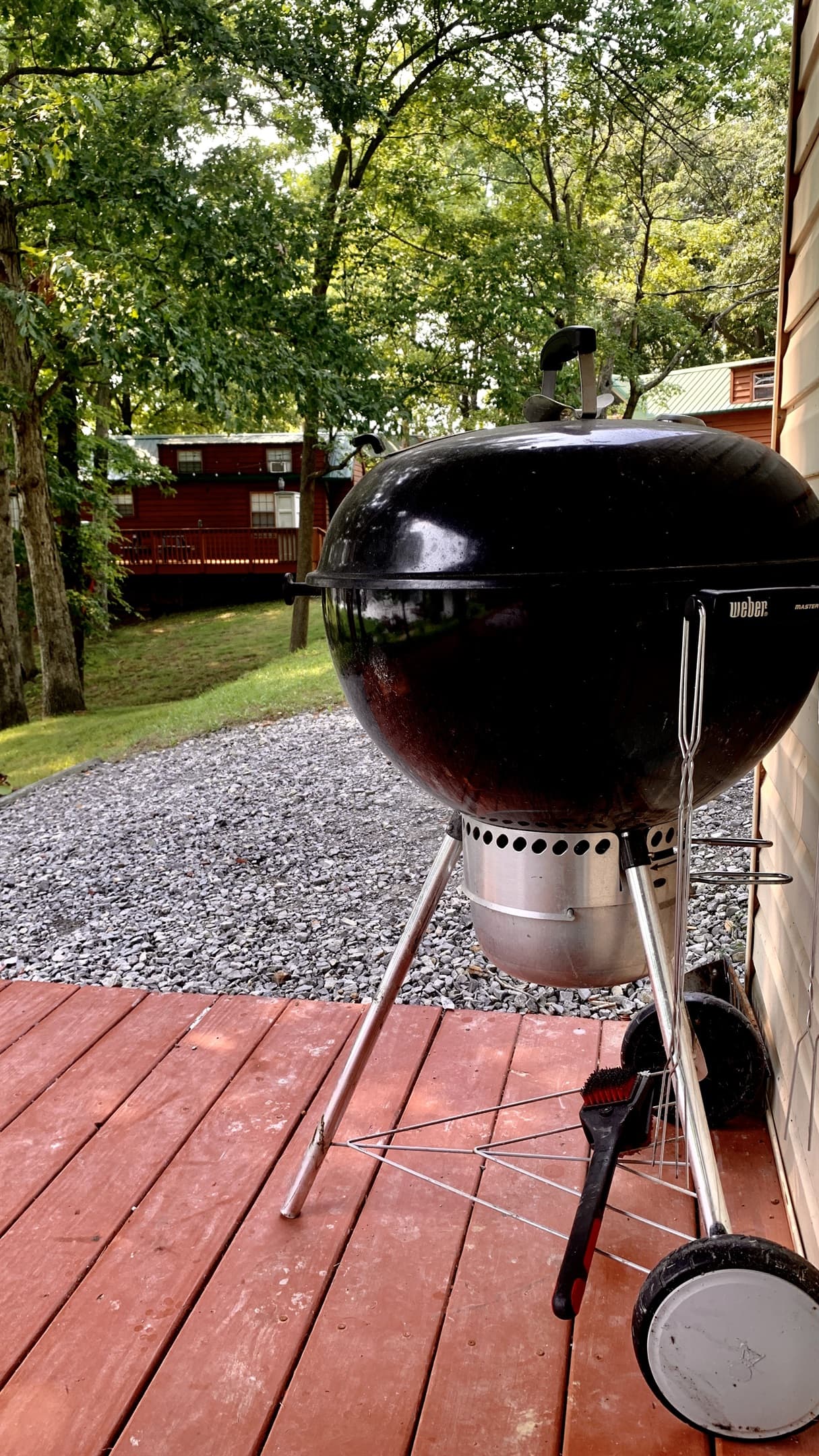 Charcoal grill or bring your own!