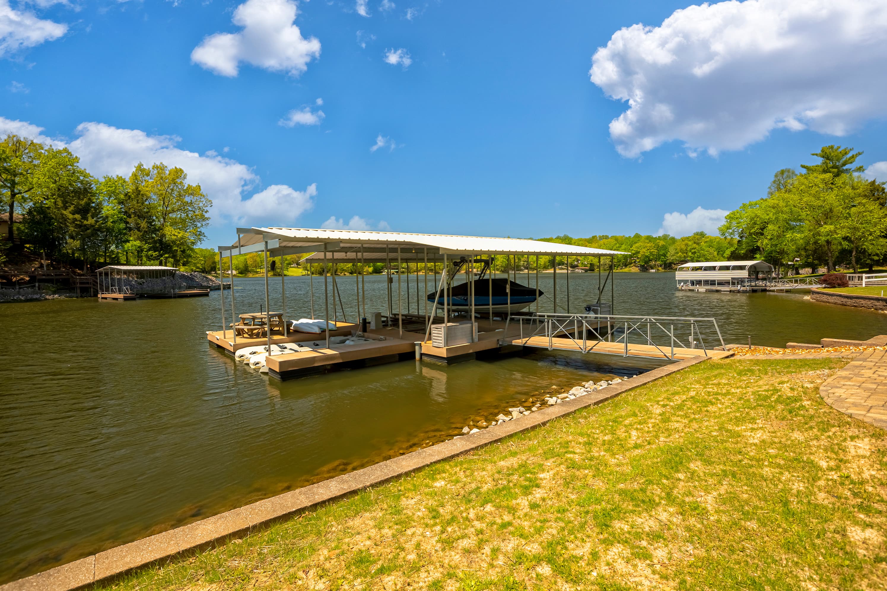 Additional view of the dock